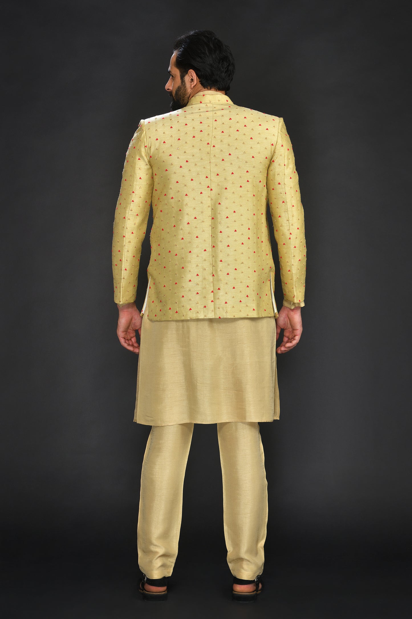 BANDGALA WITH KURTA AND TROUSER
