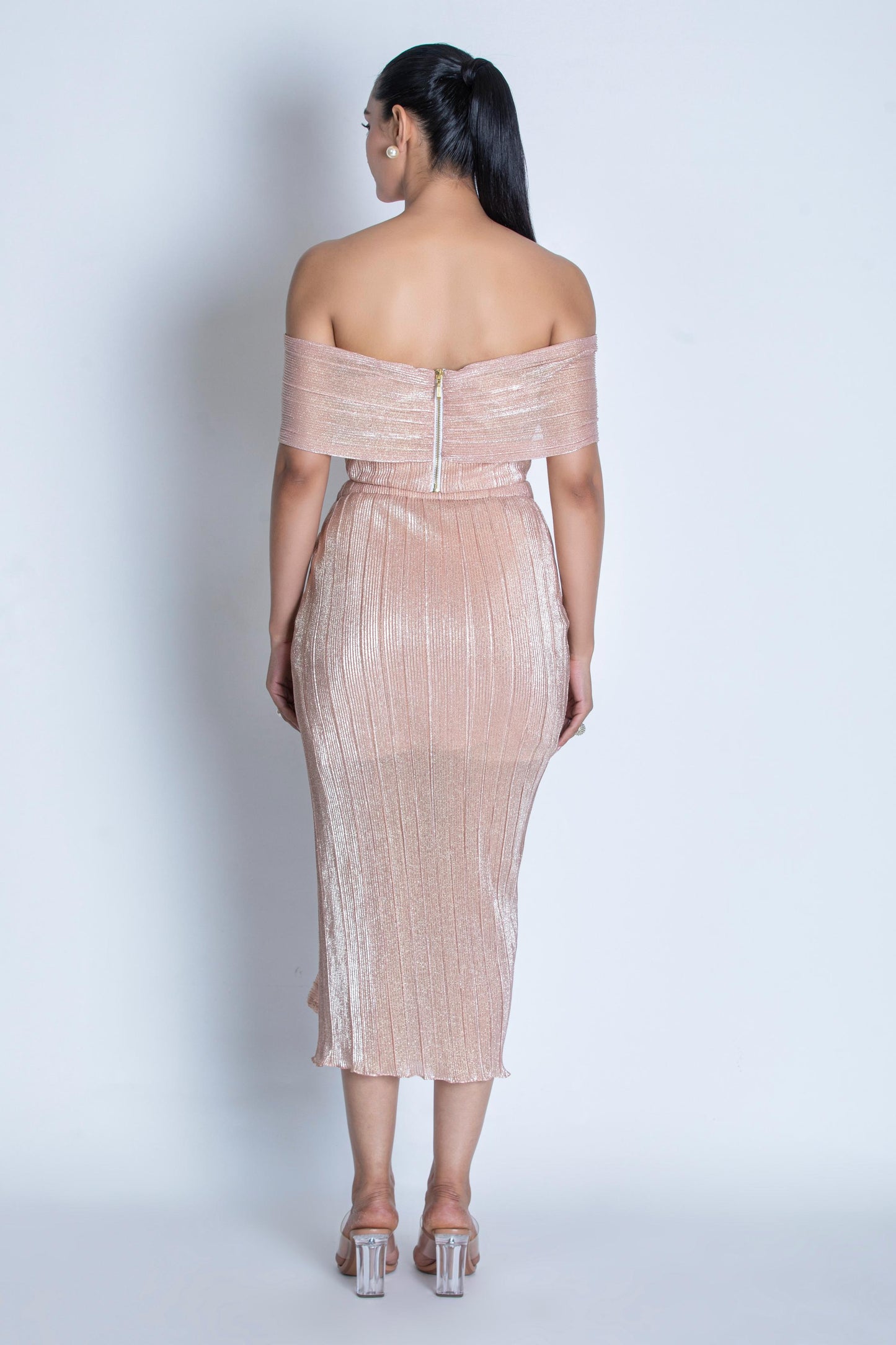 PINK RUFFLE SKIRT & TOP