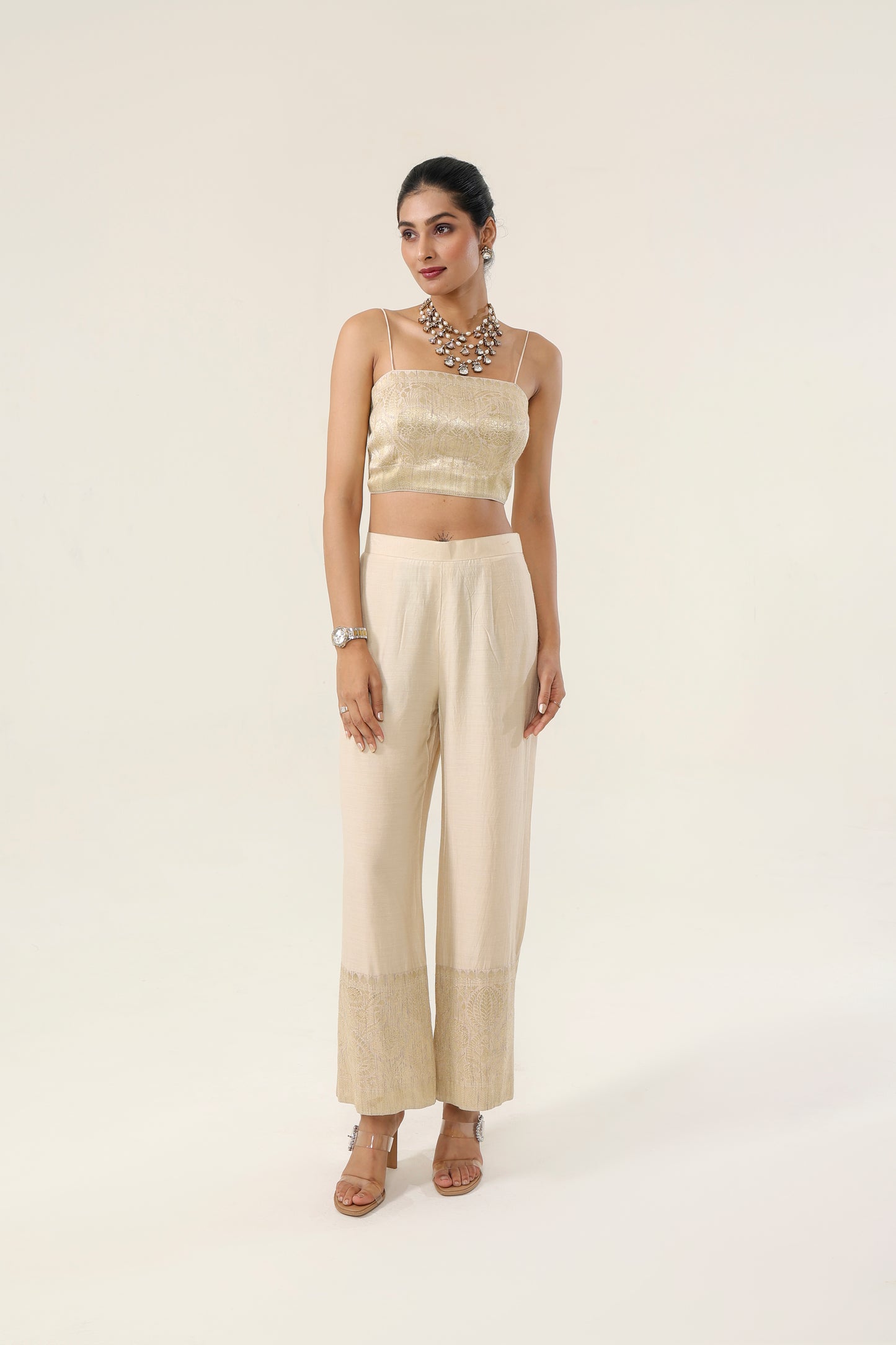 BANARSI MUNGA CAPE SET
