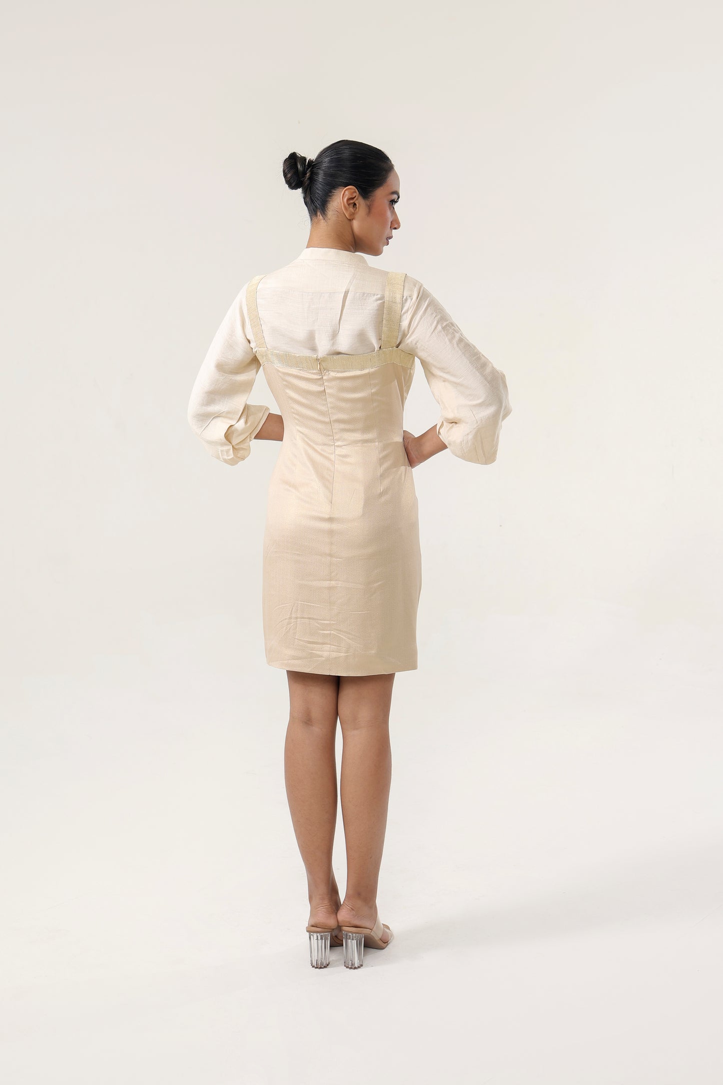 BANARSI MUNGA SHIRT AND SHORT DRESS