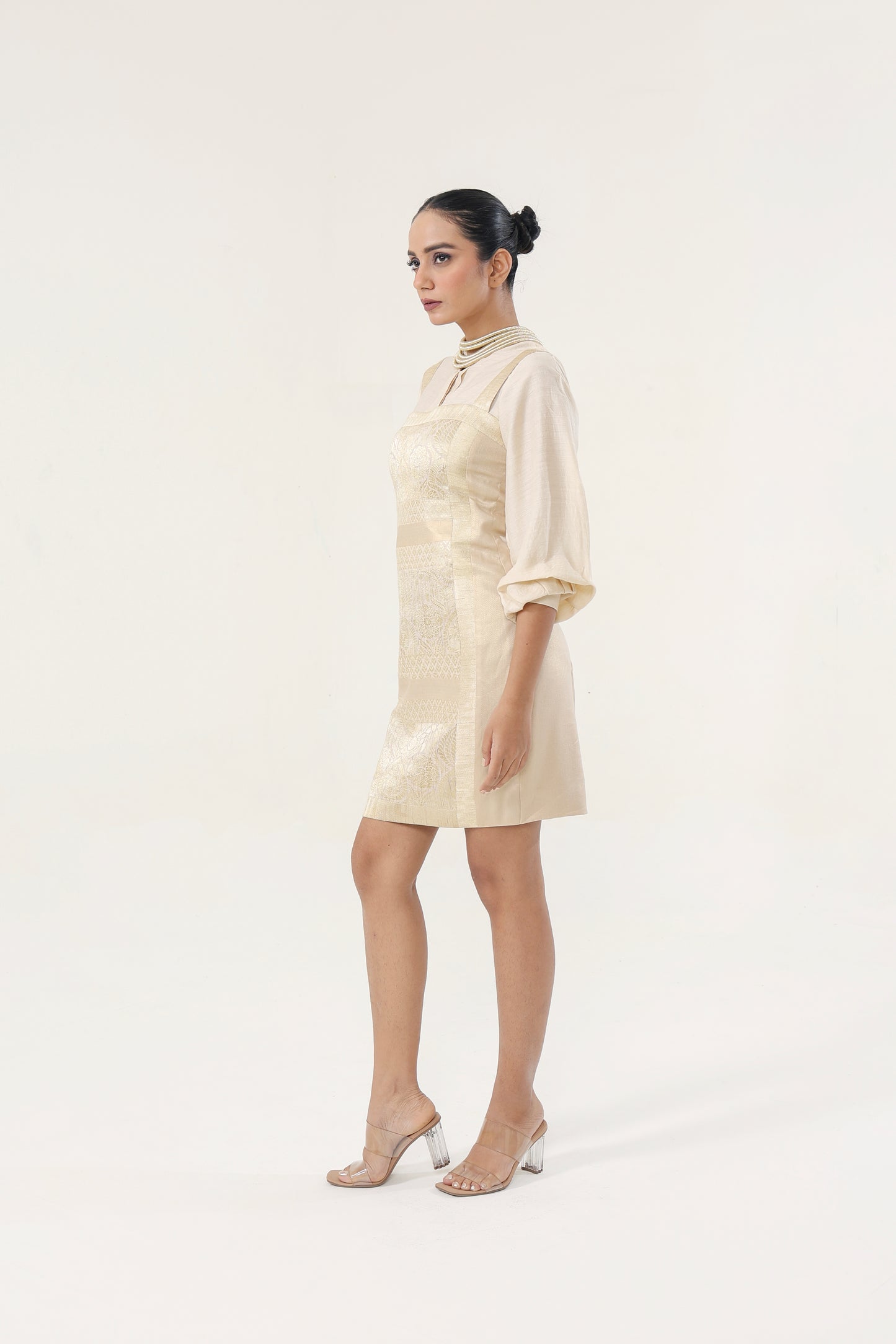 BANARSI MUNGA SHIRT AND SHORT DRESS