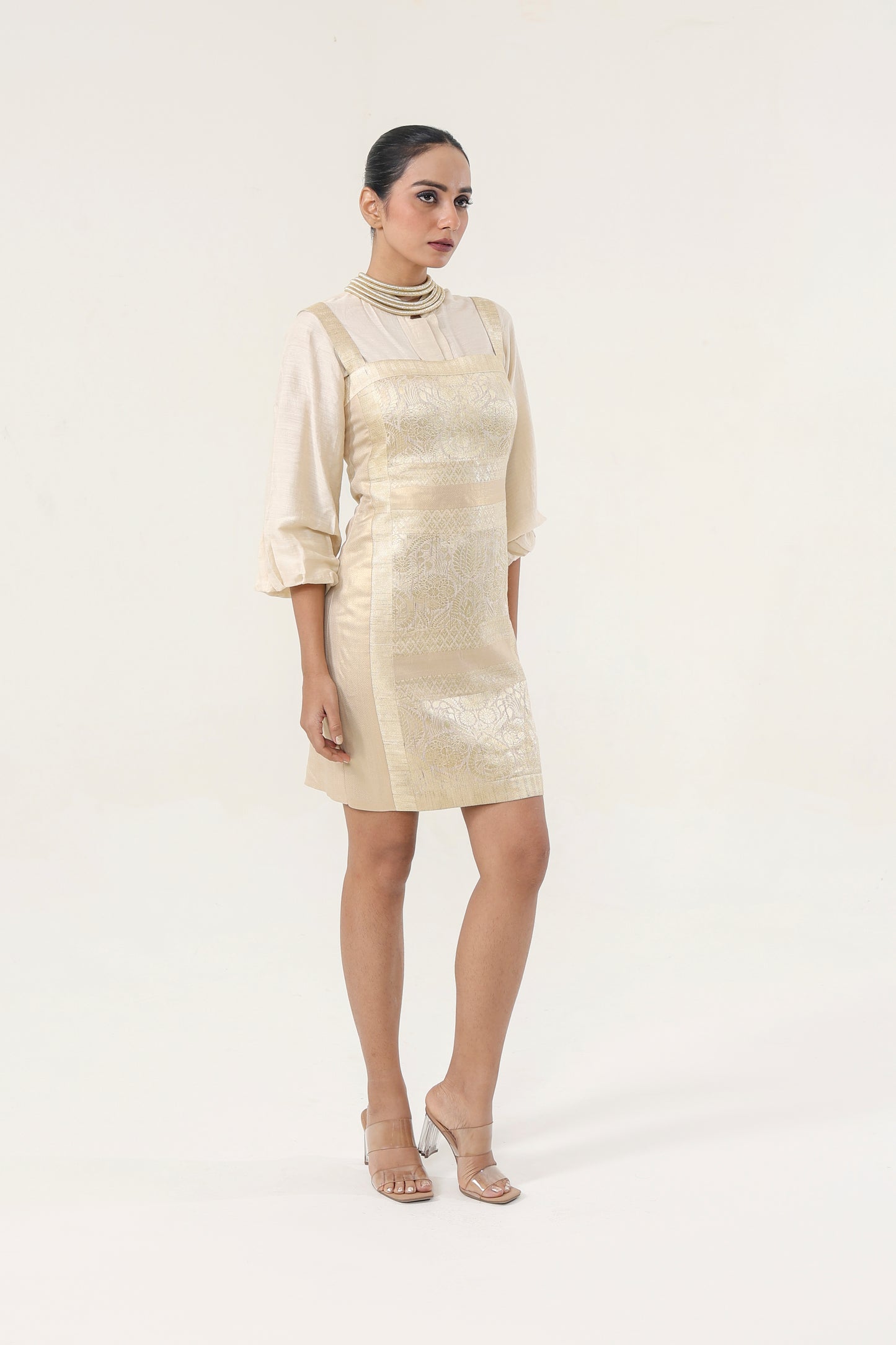 BANARSI MUNGA SHIRT AND SHORT DRESS