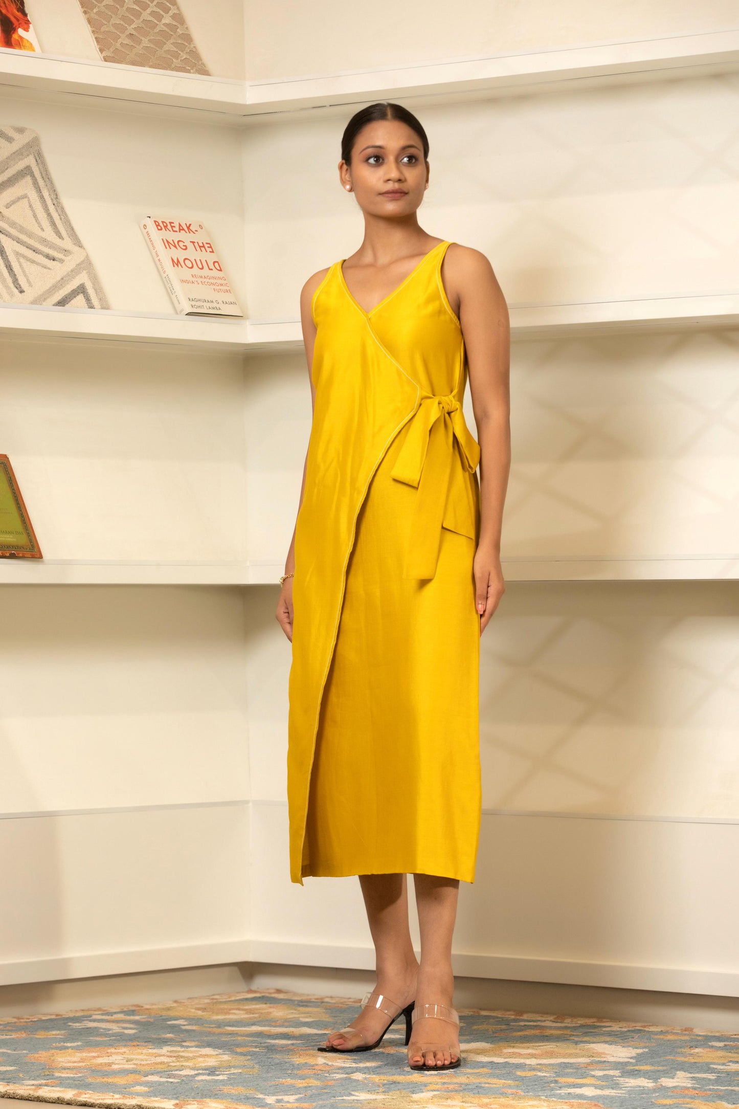 GRACE SIDE KNOT DRESS