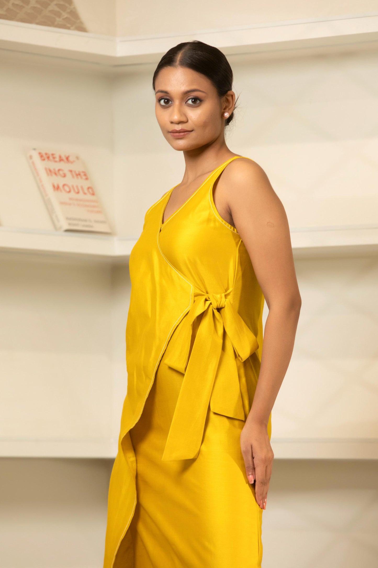 GRACE SIDE KNOT DRESS