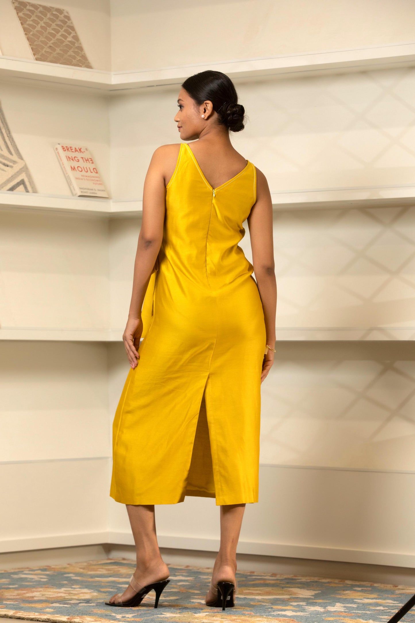GRACE SIDE KNOT DRESS