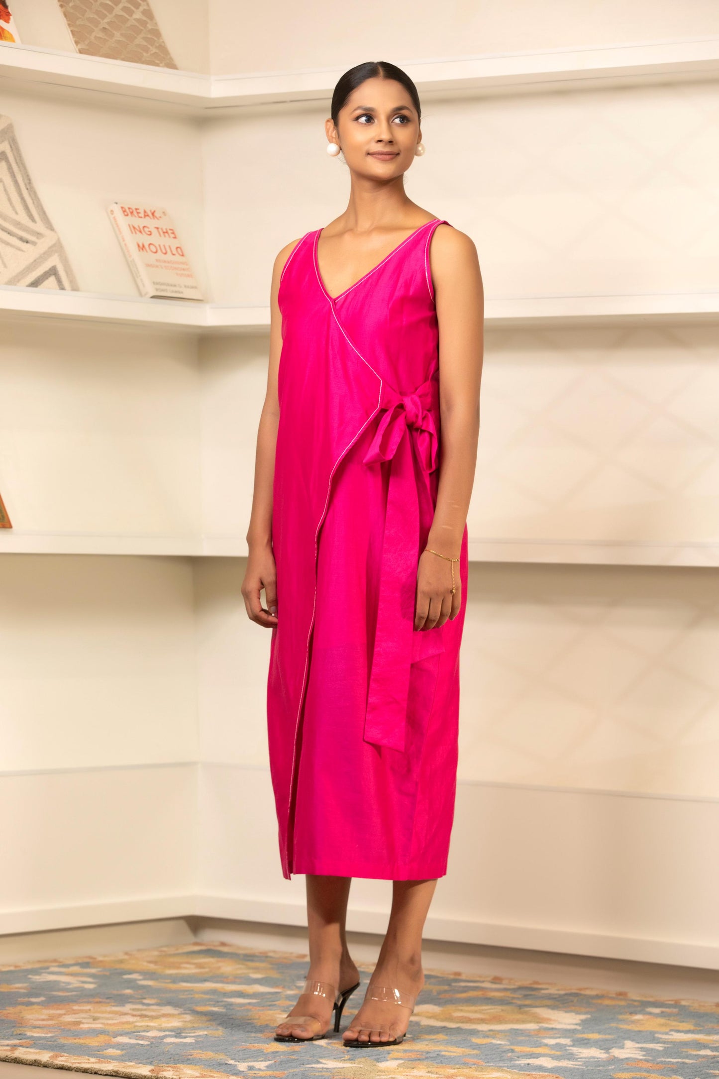 GRACE SIDE KNOT DRESS