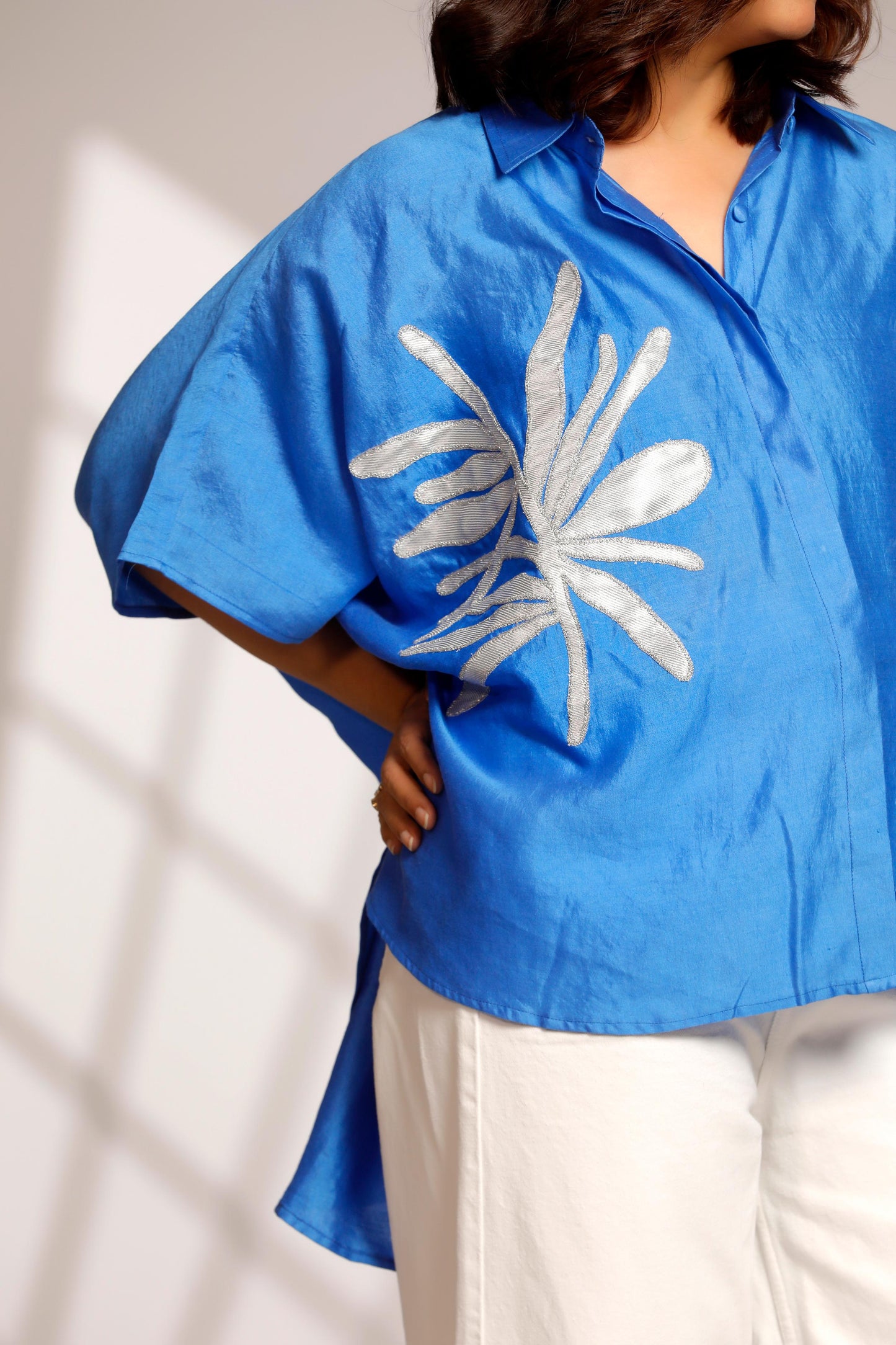 LEAF KAFTAN SHIRT