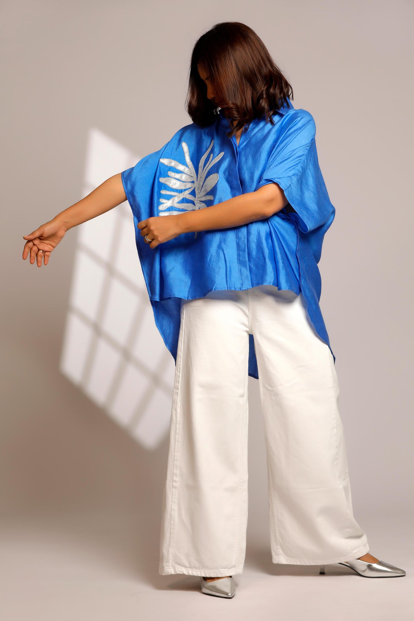 LEAF KAFTAN SHIRT