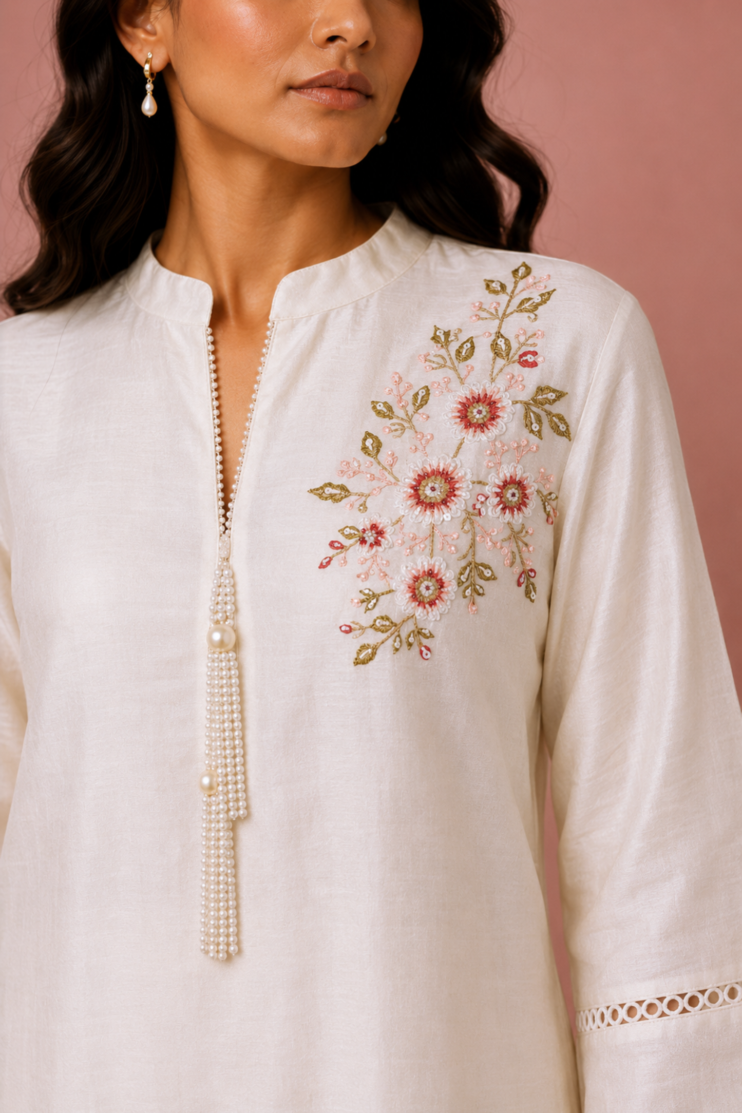 FLORAL WHISPER KURTA SET