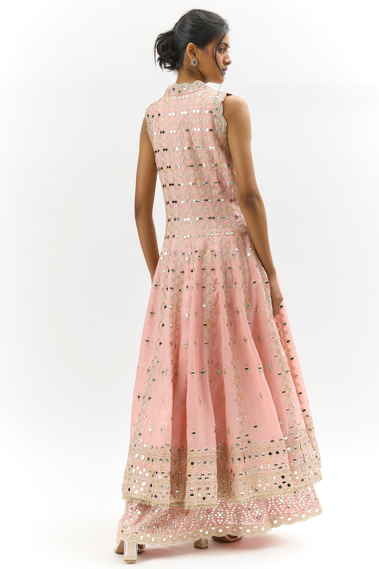 MADHULIKA SKIRT SET WITH CAPE