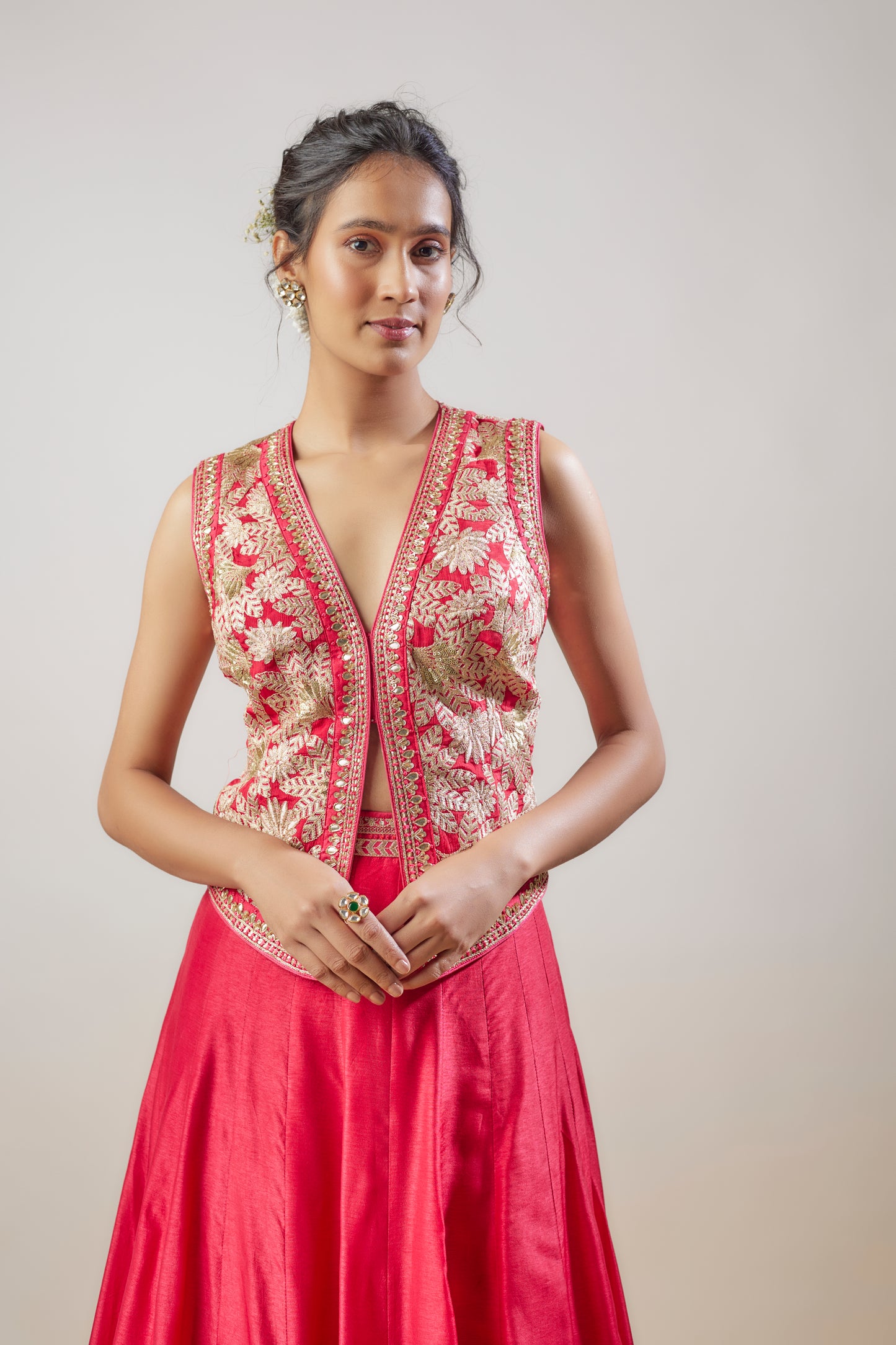 AKANSHA SKIRT SET