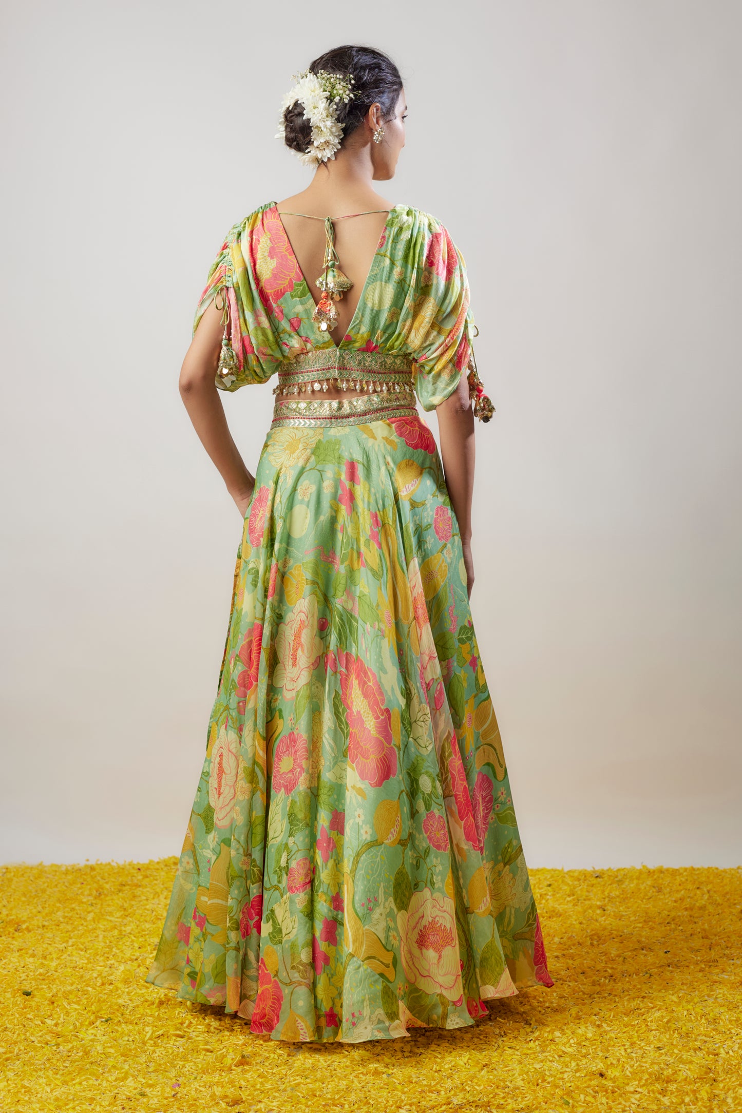 TEJAL VICTORIAN SKIRT SET