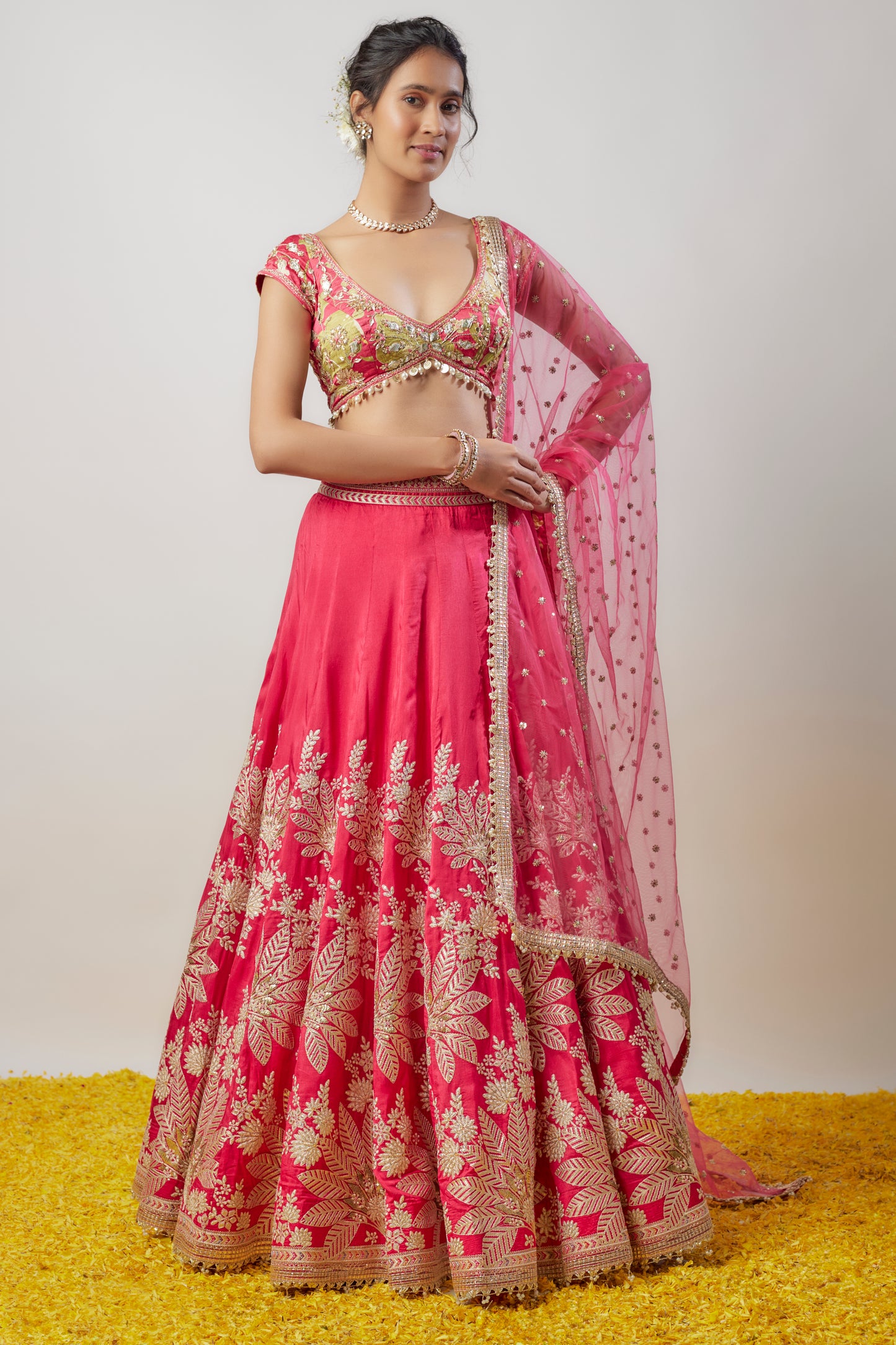 ALAYA LEHENGA SET