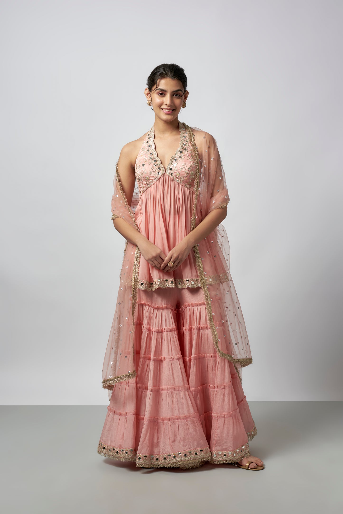 CHARVI SHARARA SET