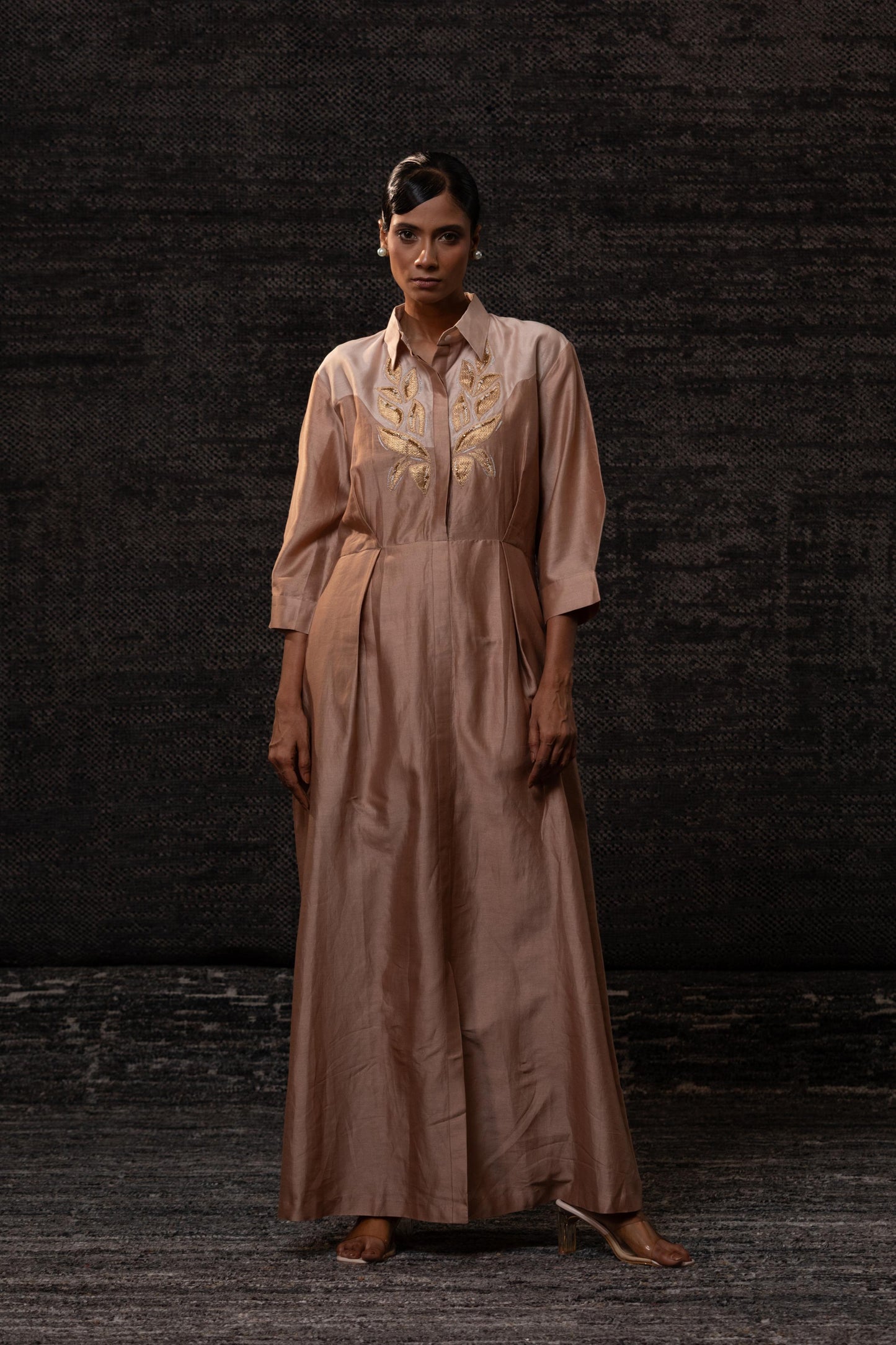 GULNAAR YOLK DRESS