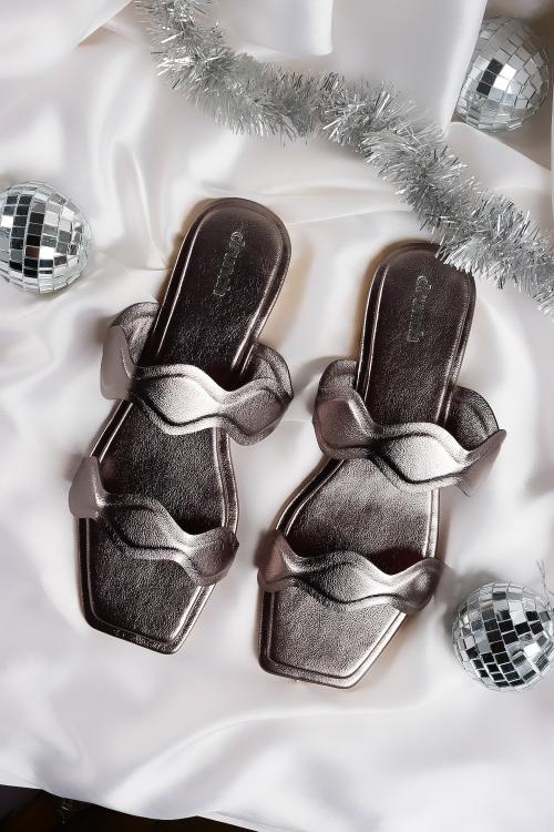 BELLINI FLATS - GUNMETAL