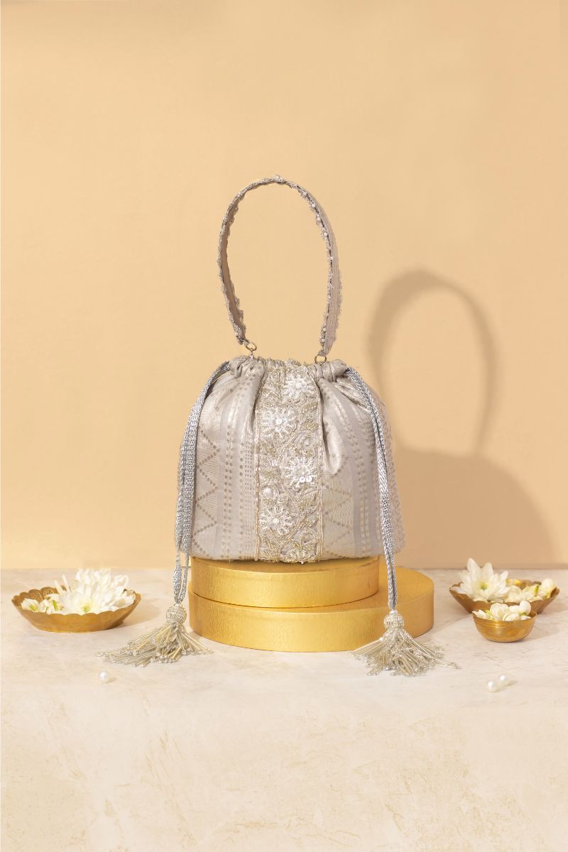HAYAT ORGANZA BUCKET BAG
