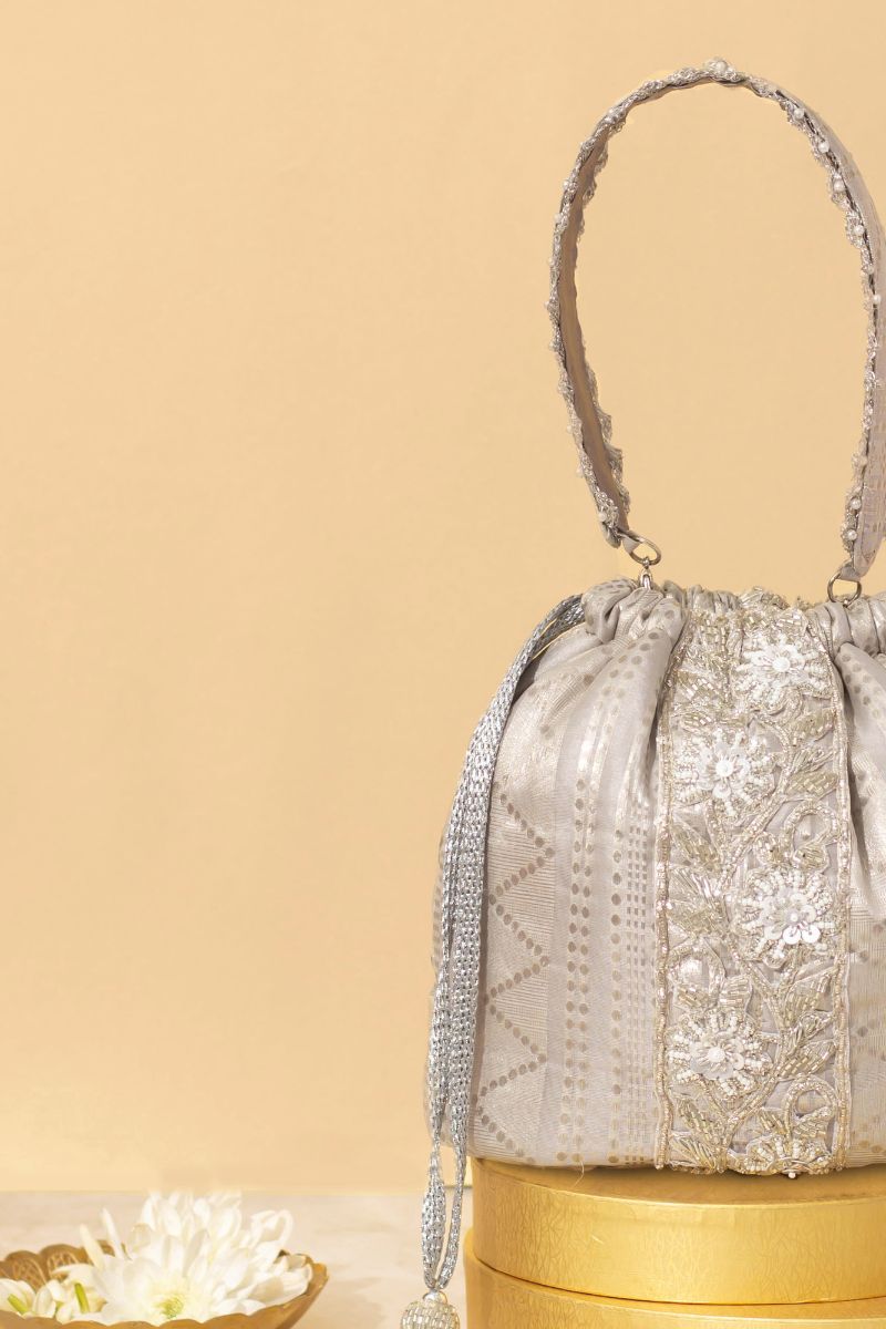 HAYAT ORGANZA BUCKET BAG