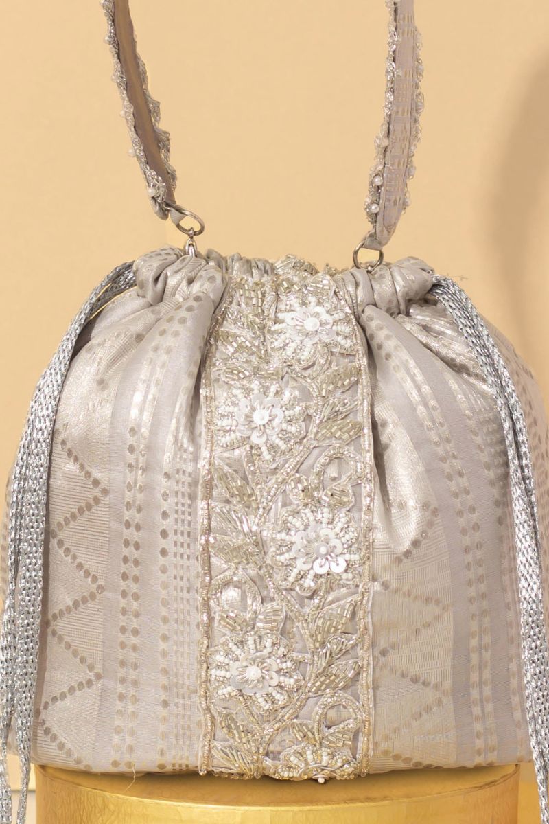 HAYAT ORGANZA BUCKET BAG