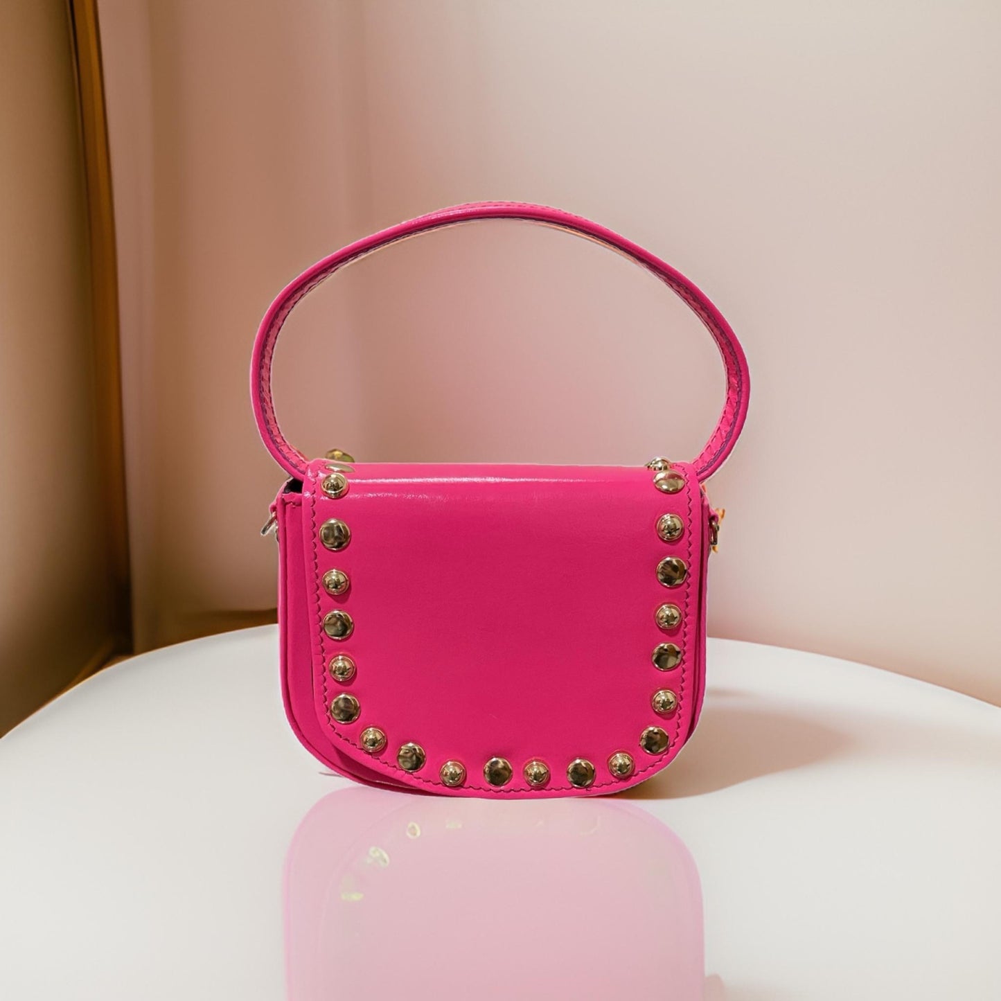 HOT PINK MICRO BAG