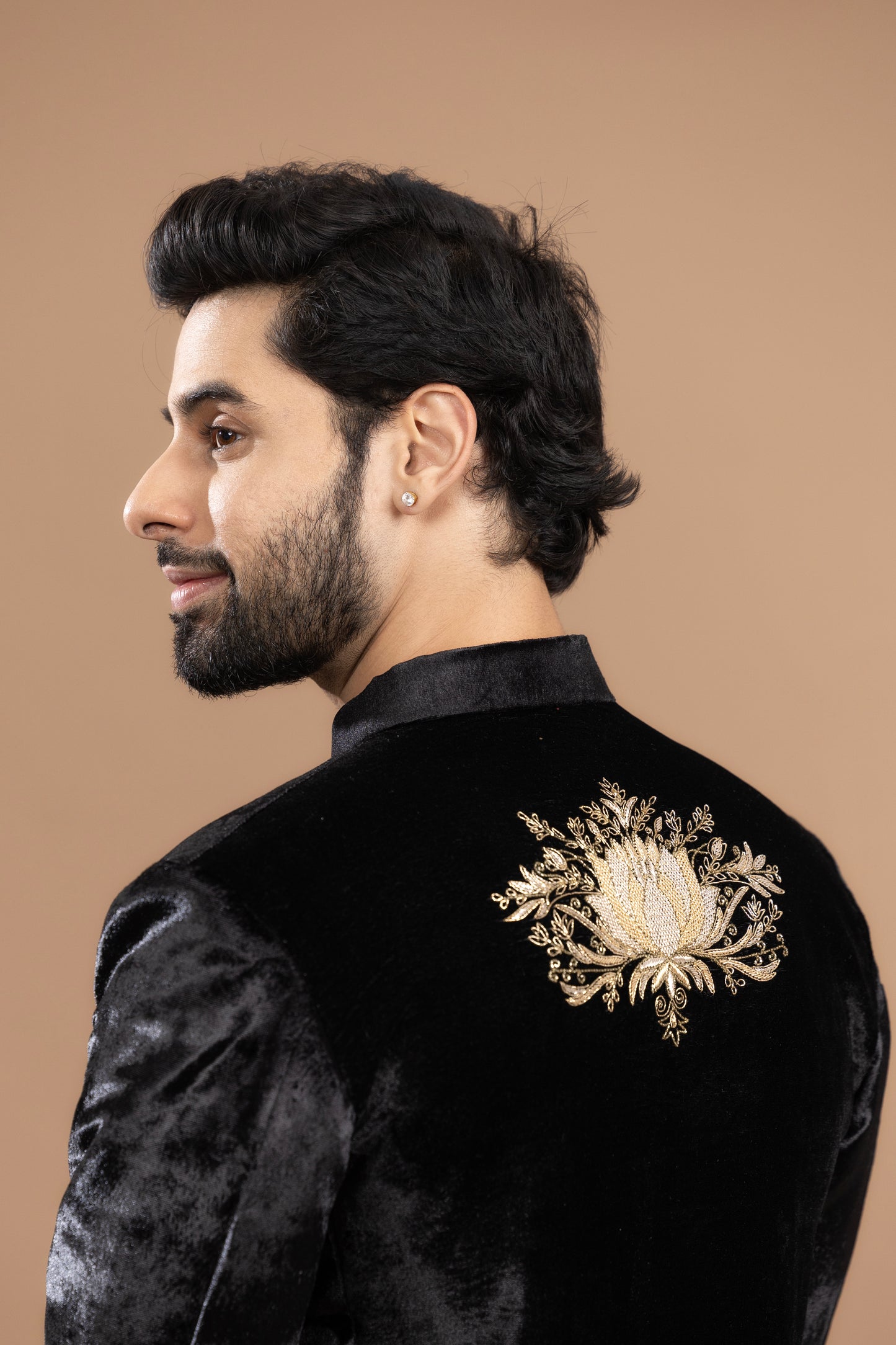 SEQUIN & CUTDANA DETAILED KURTA SET