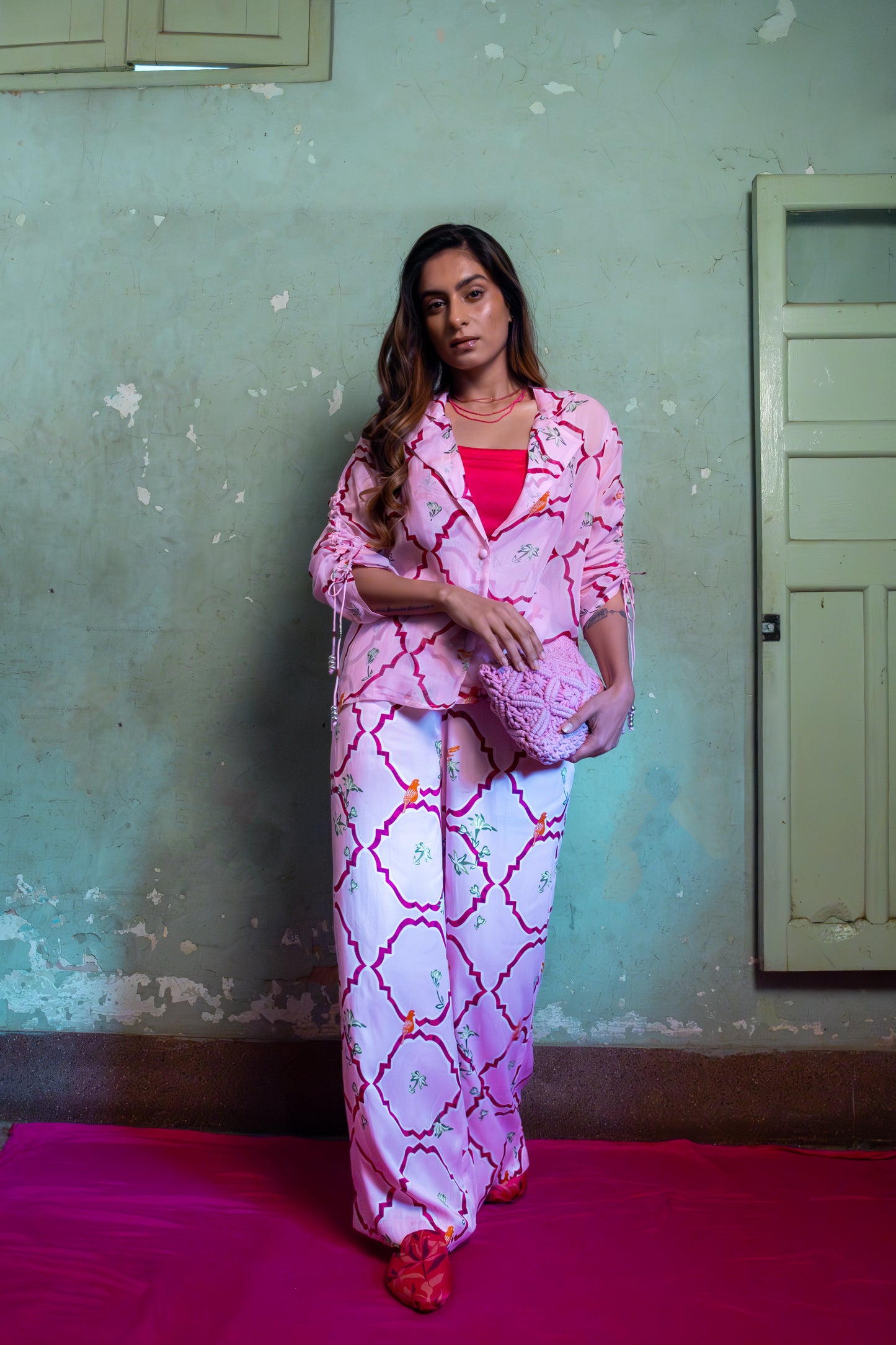 SALTY PINK CO-ORD SET