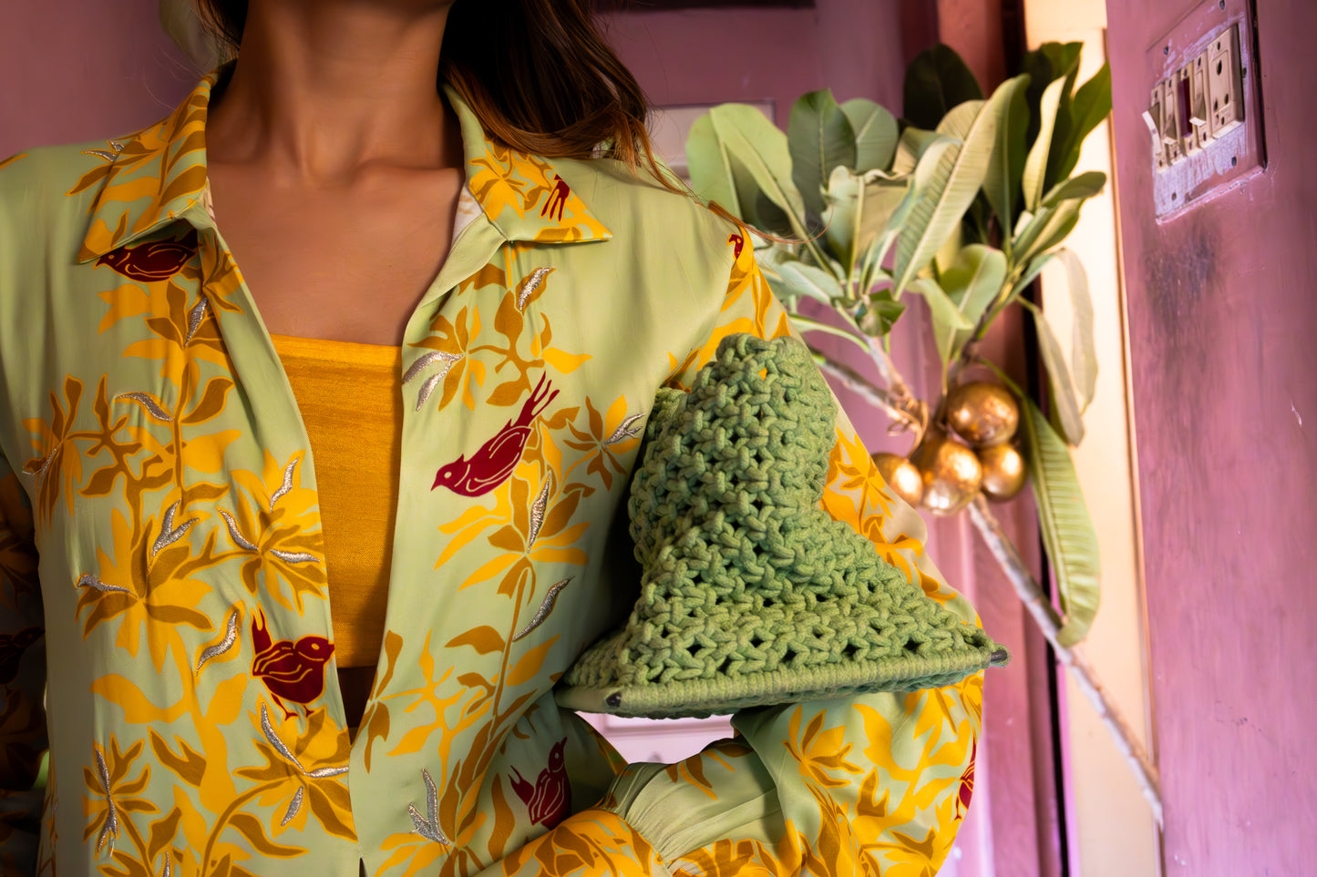 MATCHA GREEN KURTA SET