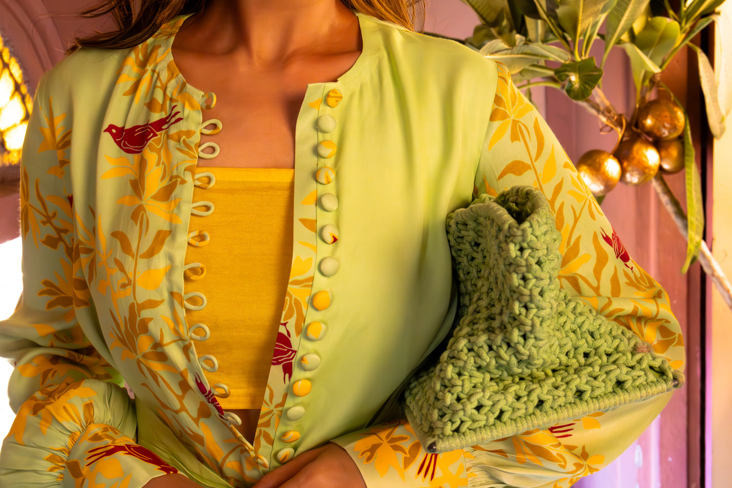 MATCHA GREEN LONG DRESS