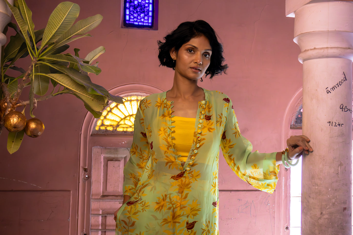 MATCHA GREEN KURTA SET