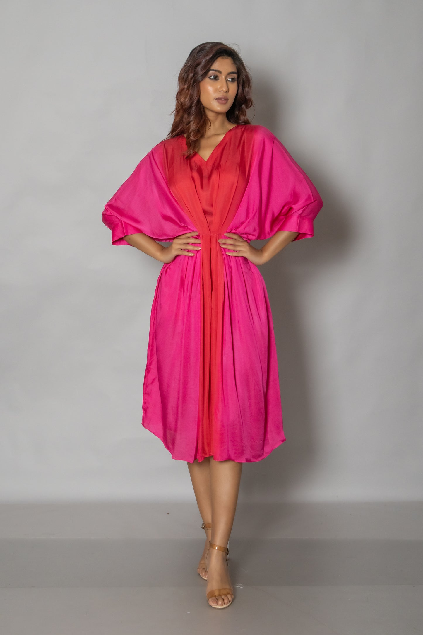 OMBRE KAFTAN DRESS