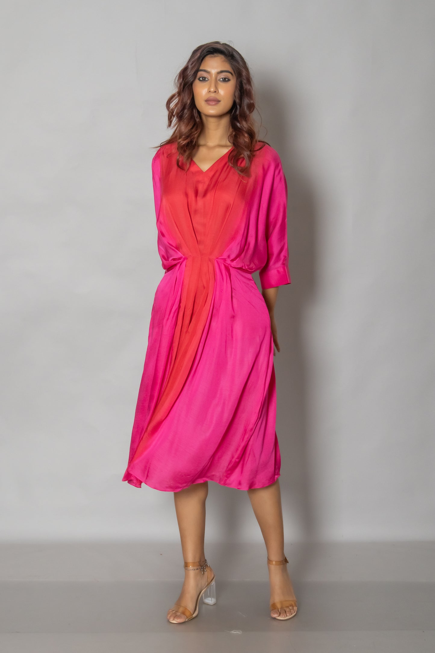 OMBRE KAFTAN DRESS