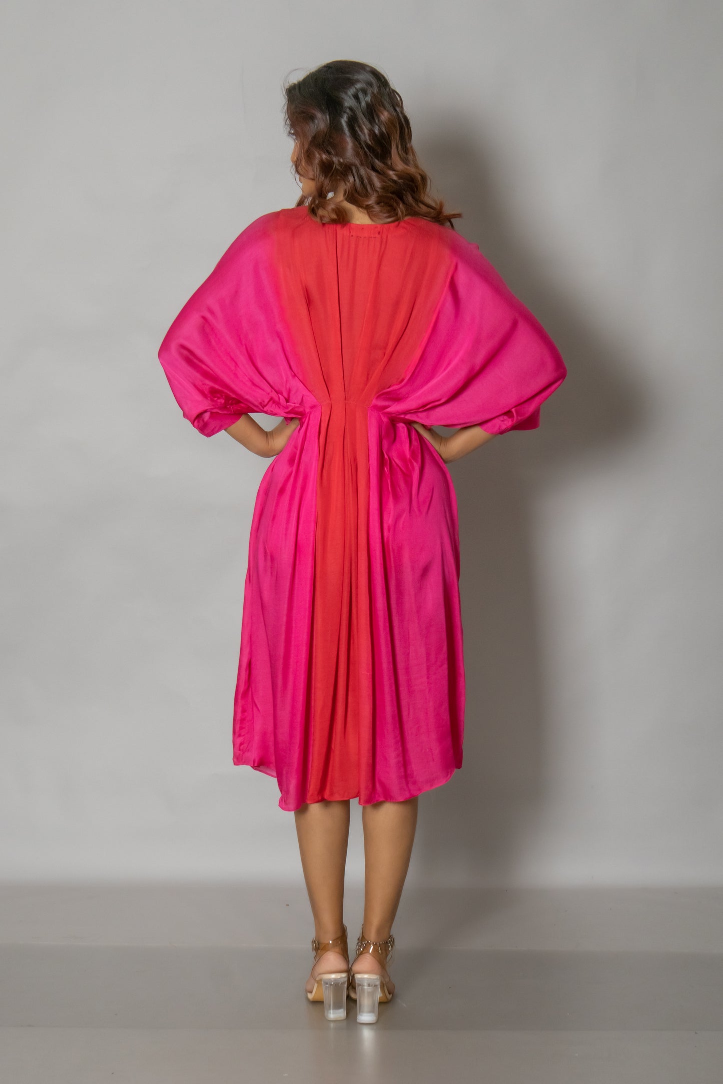 OMBRE KAFTAN DRESS