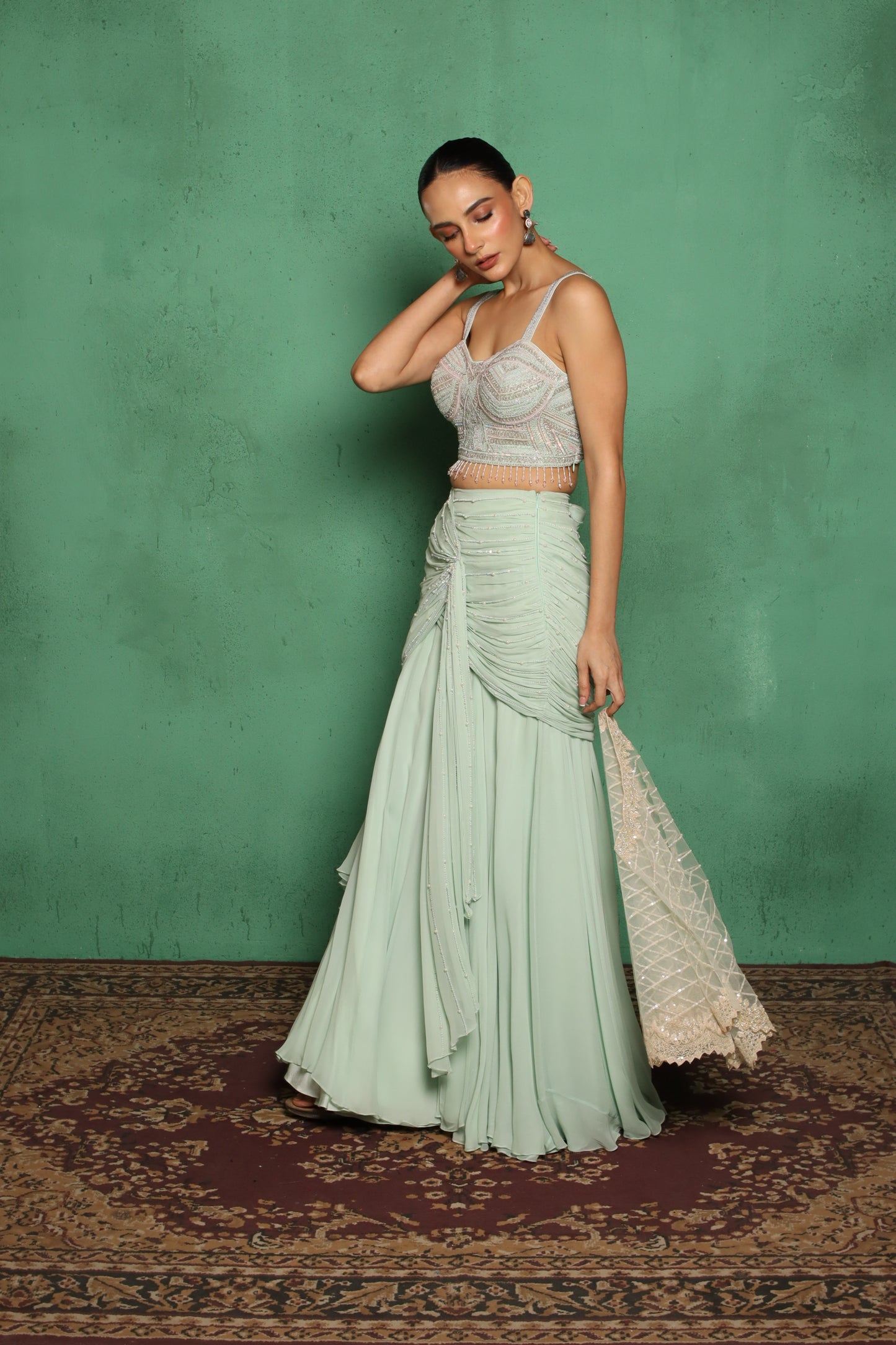 SEASHELL LEHENGA