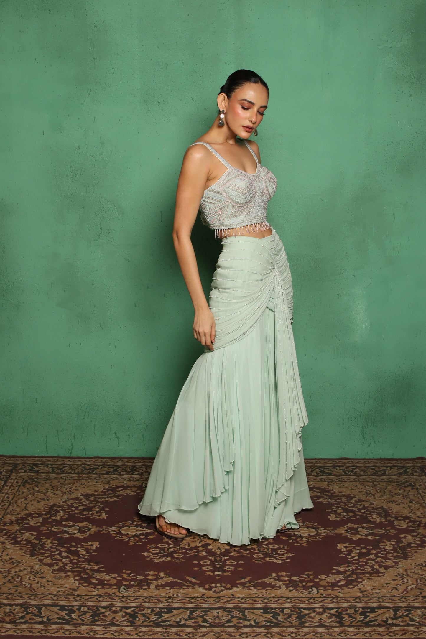 SEASHELL LEHENGA