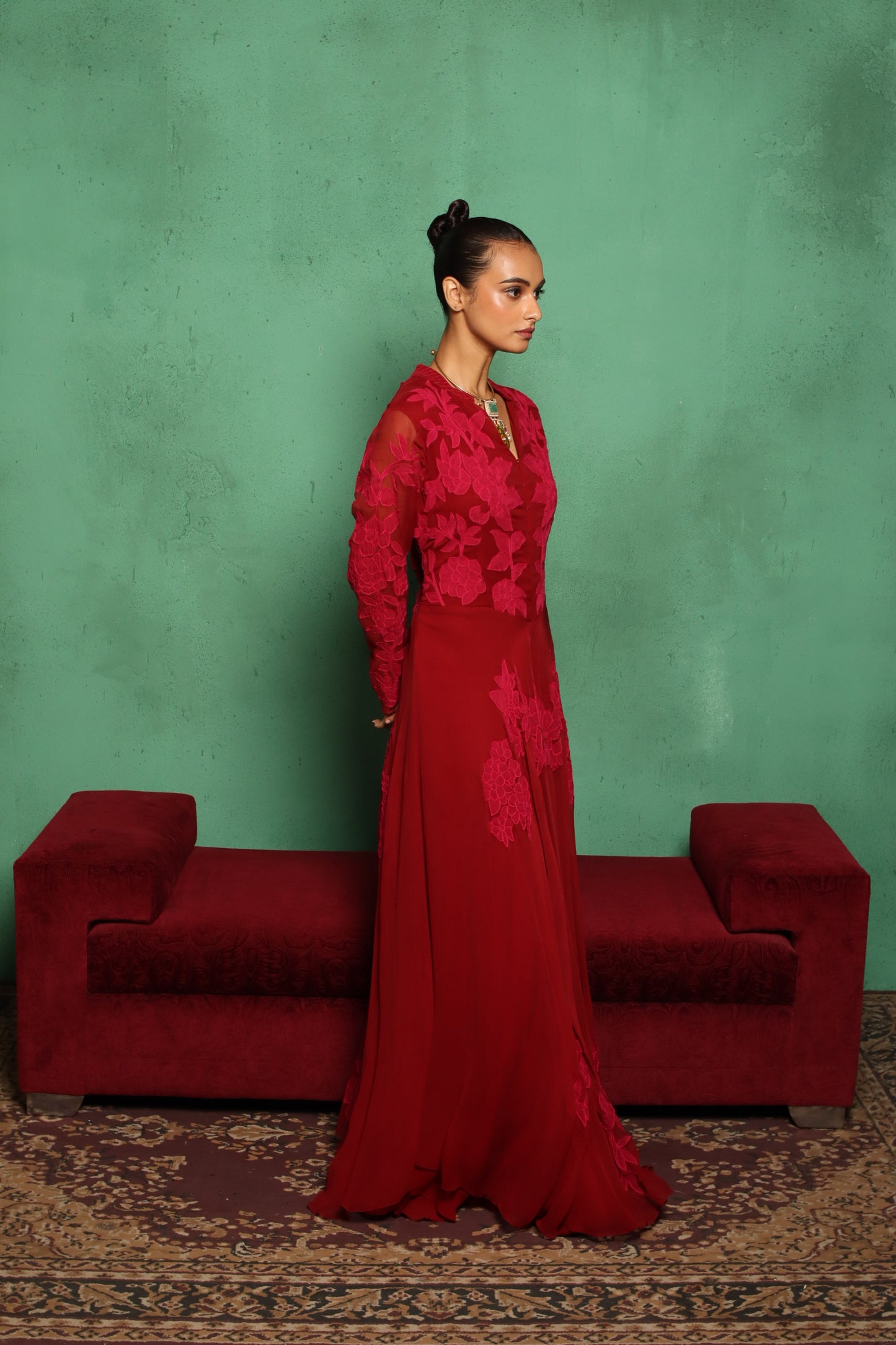 PATCHWORK GOWN