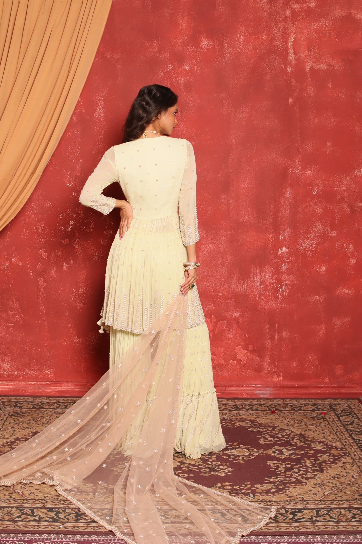 ANGRAKHA KURTA SET