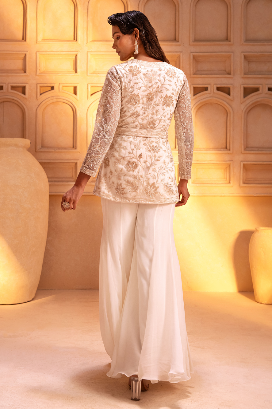 IVORY JACKET SET