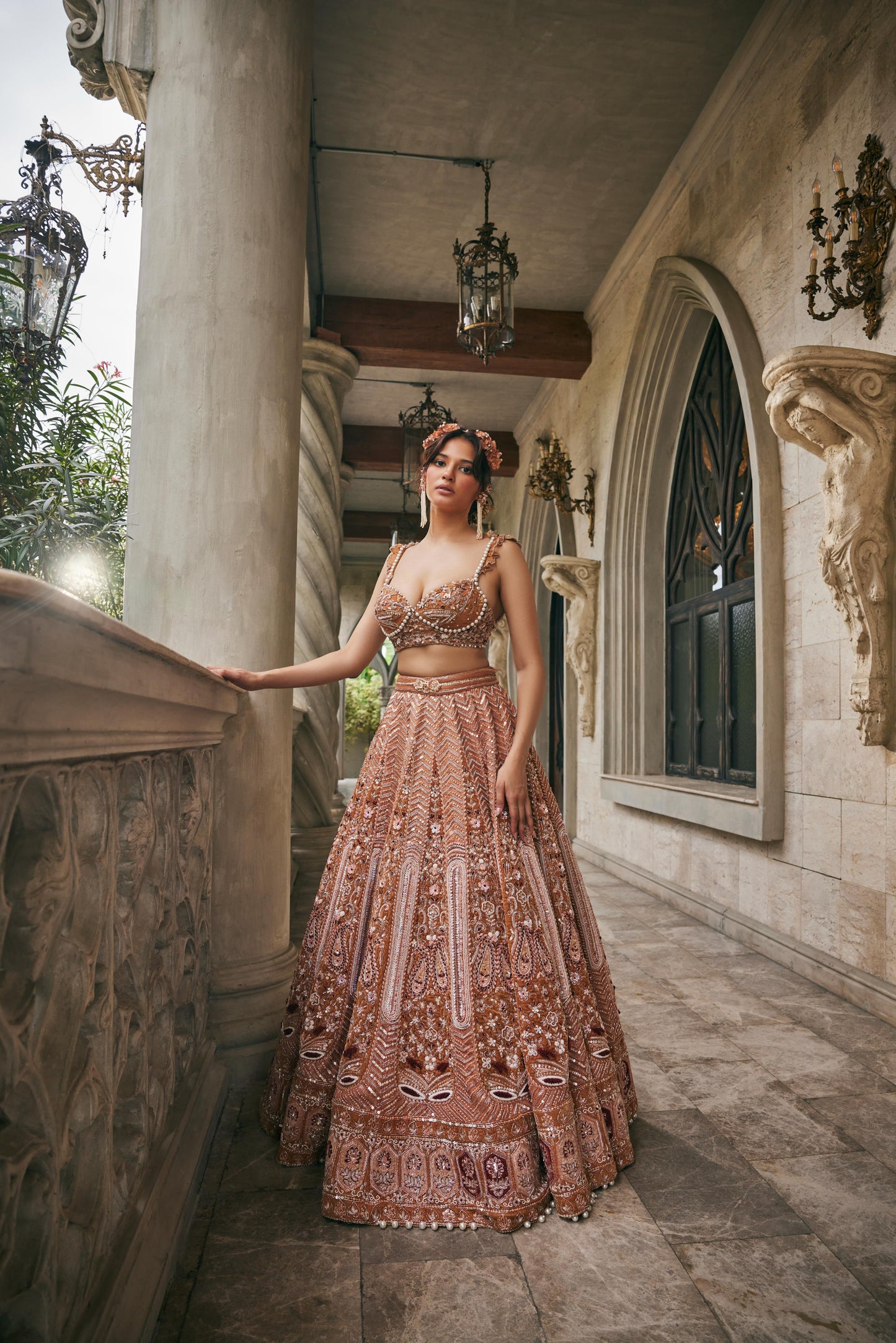 GOLDEN HOUR LEHENGA SET