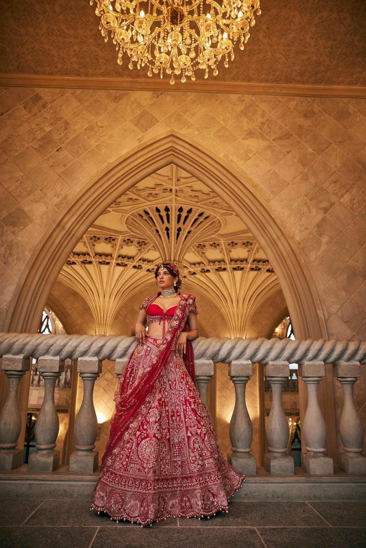 SWANS OF SIAM LEHENGA SET