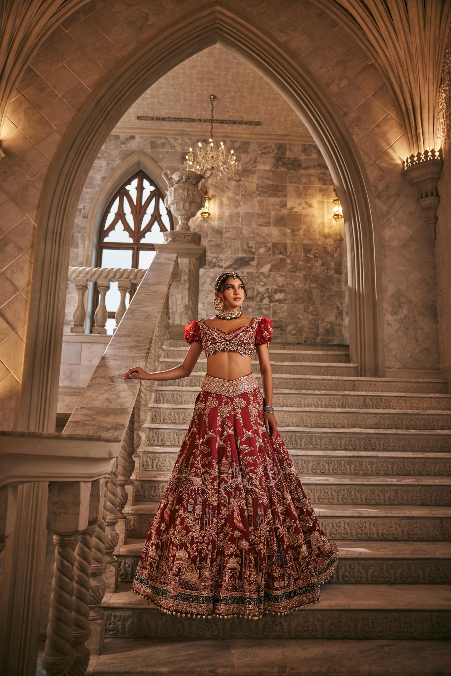 ANANT PICHWAI SAGA LEHENGA SET