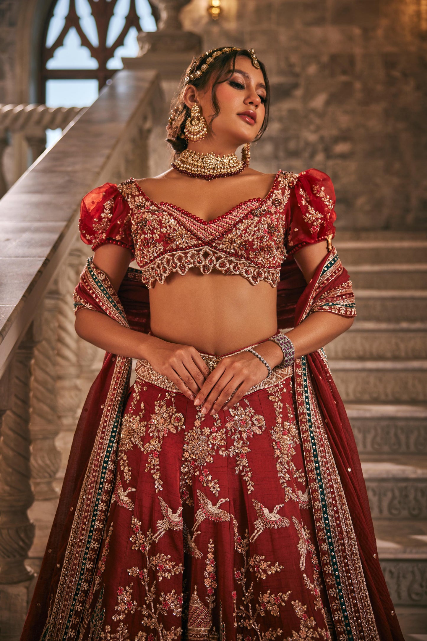 ANANT PICHWAI SAGA LEHENGA SET