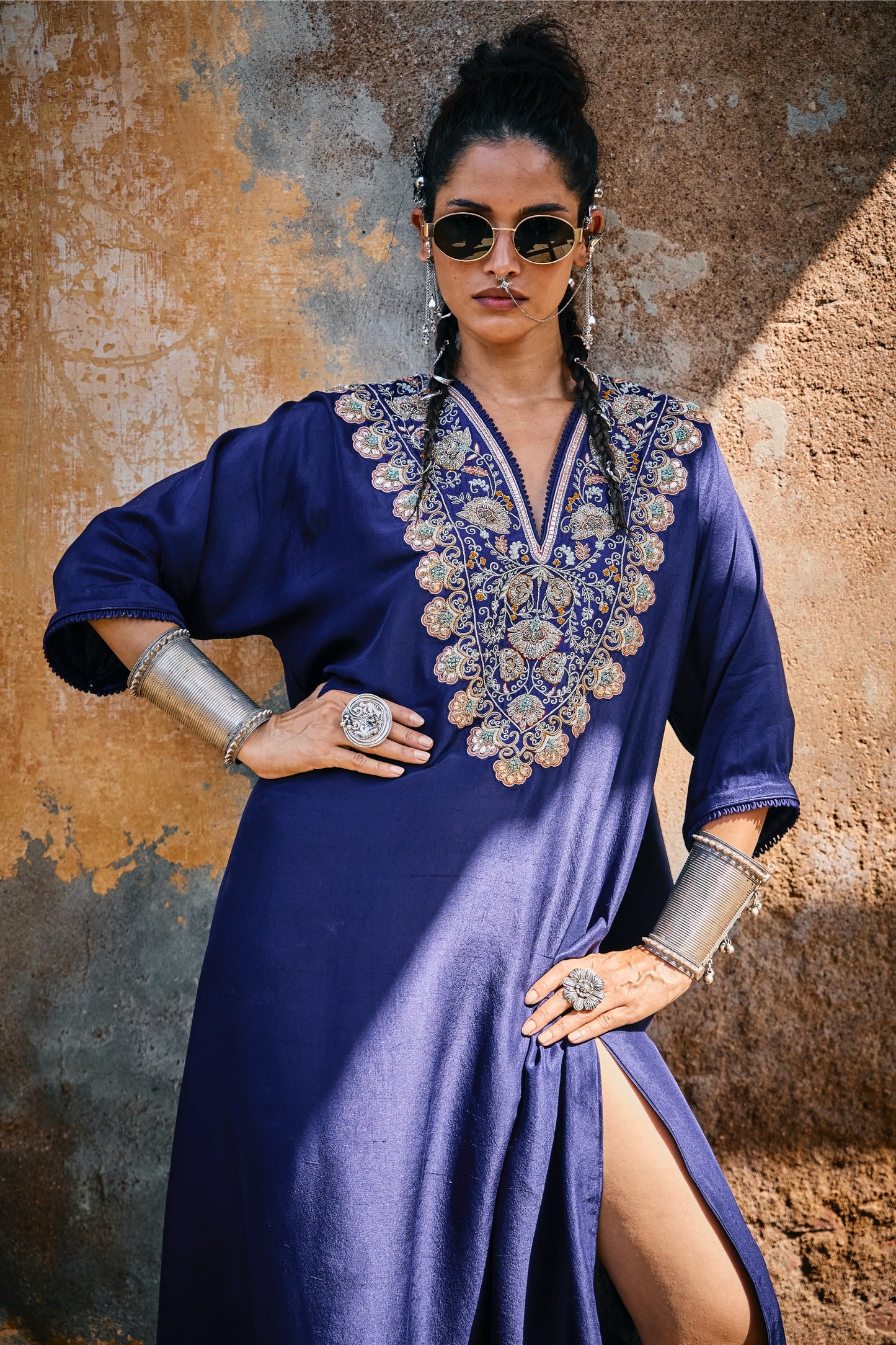 EMBROIDERED KAFTAN