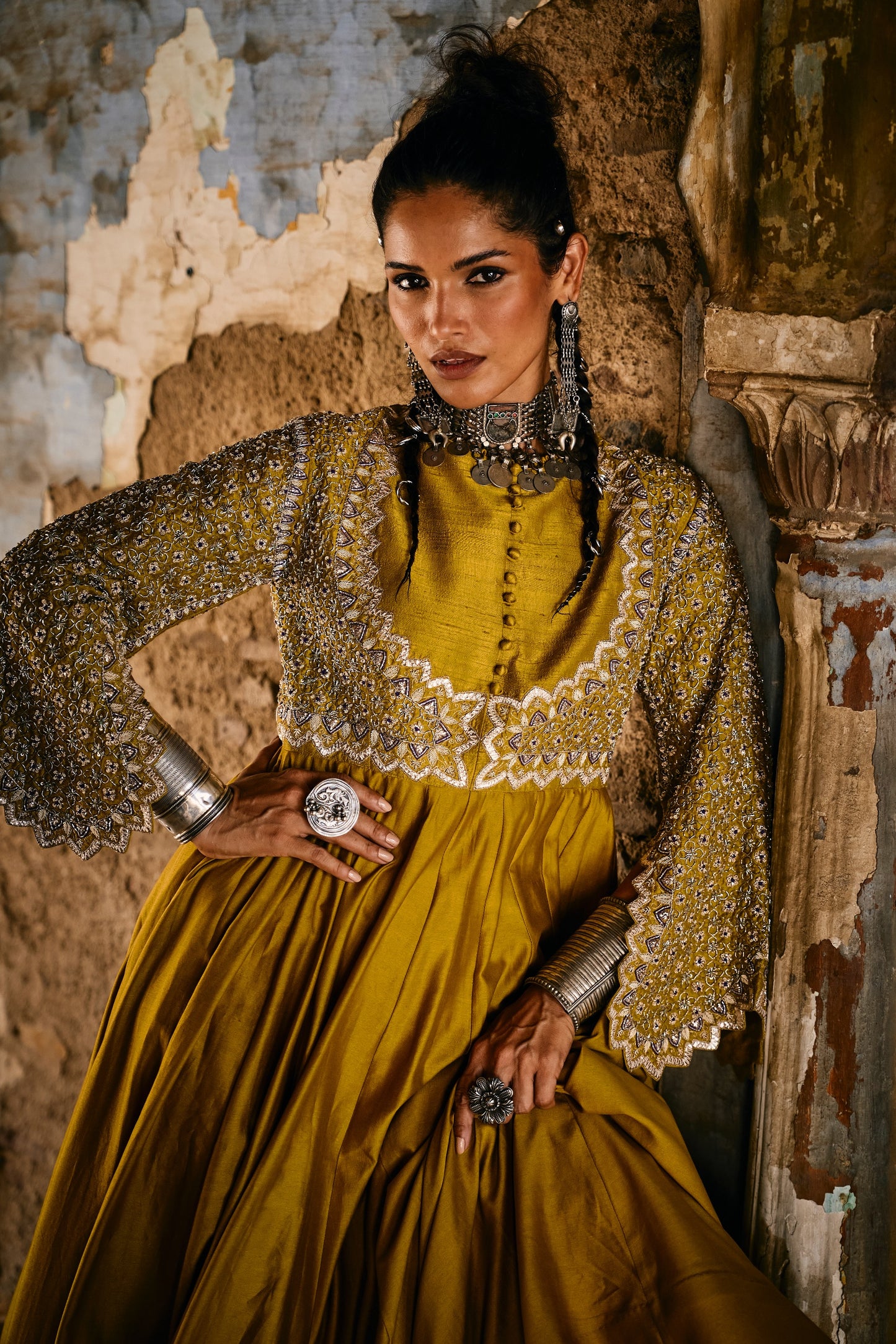 EMBROIDERED ANARKALI