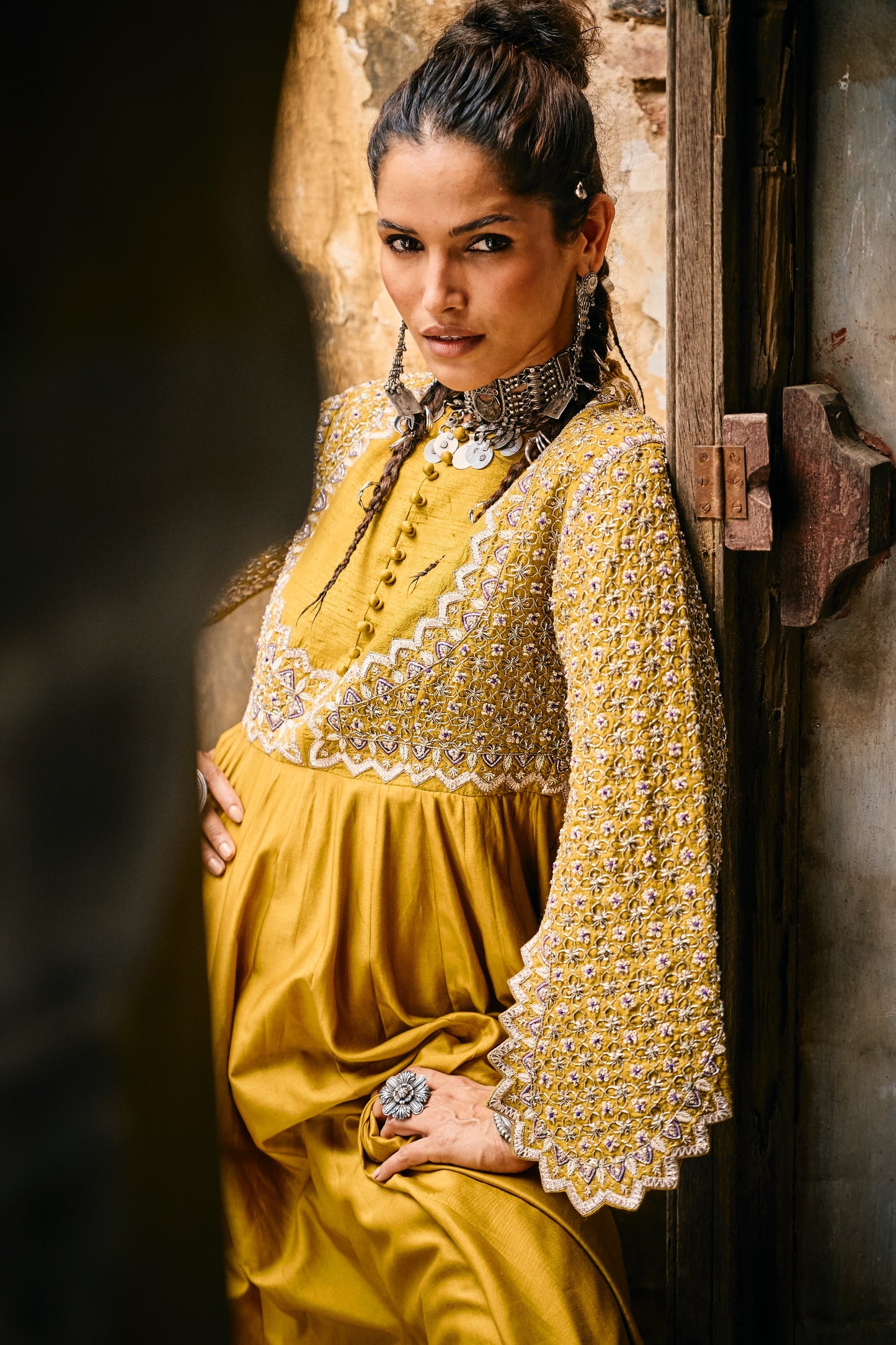 EMBROIDERED ANARKALI