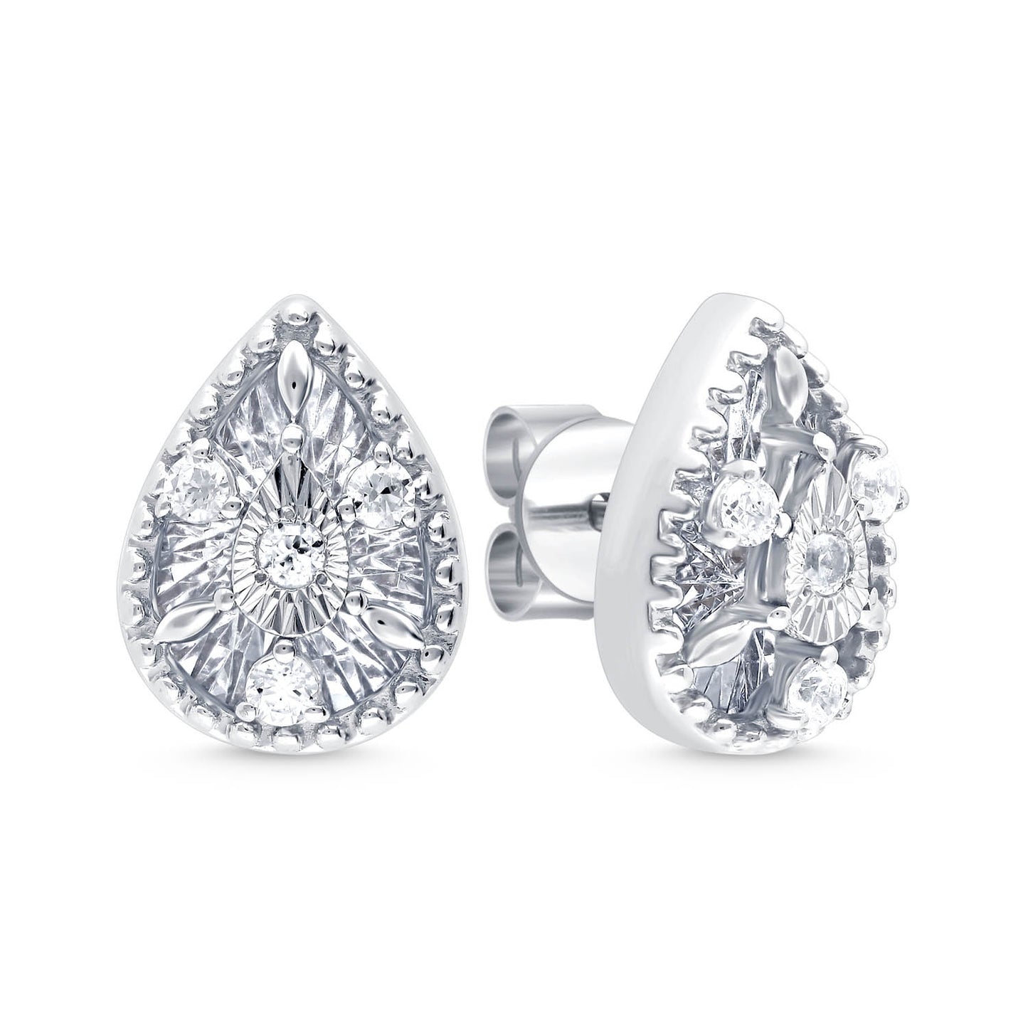 PEAR DIAMOND EARRINGS