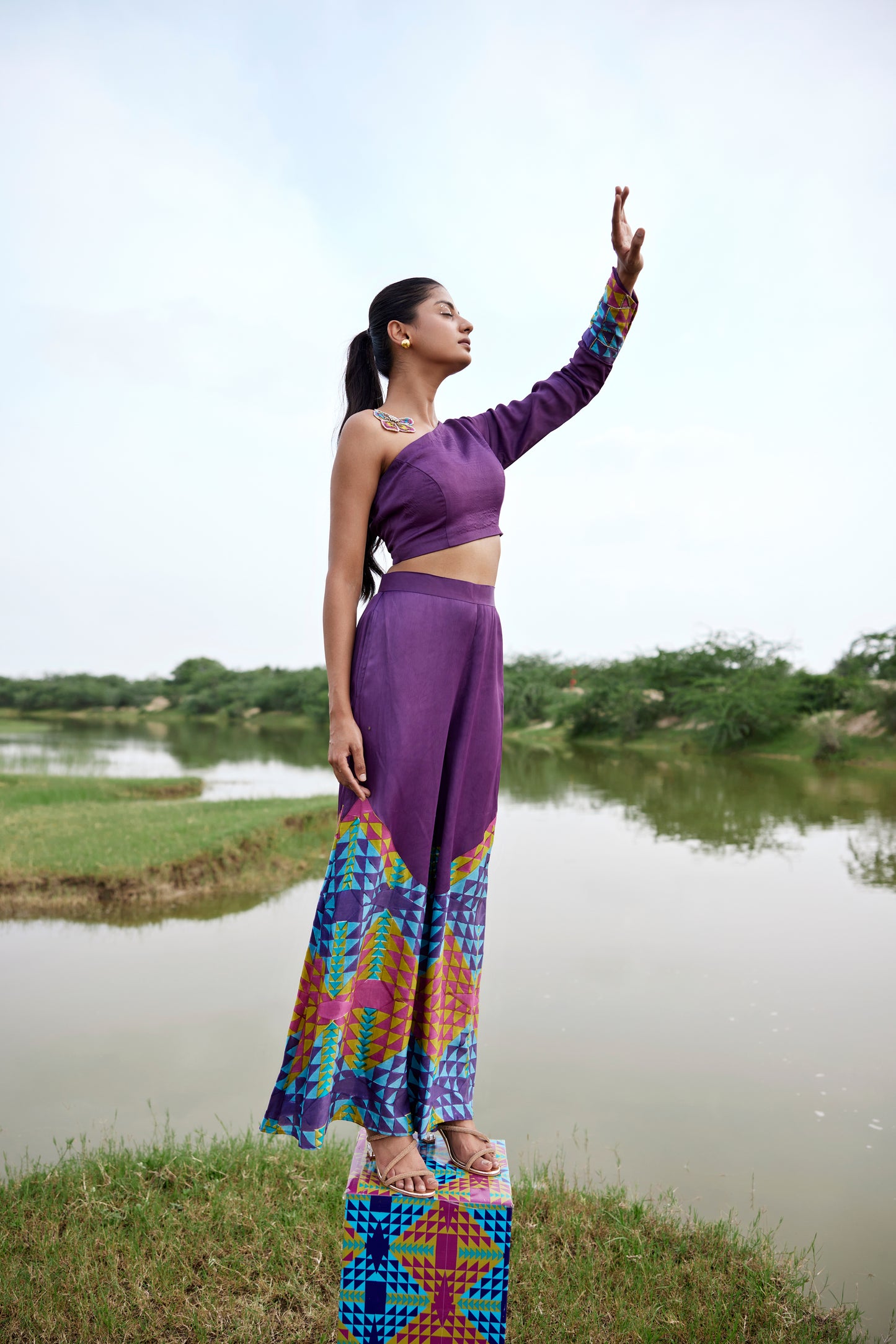 PURPLE CO-ORD SET