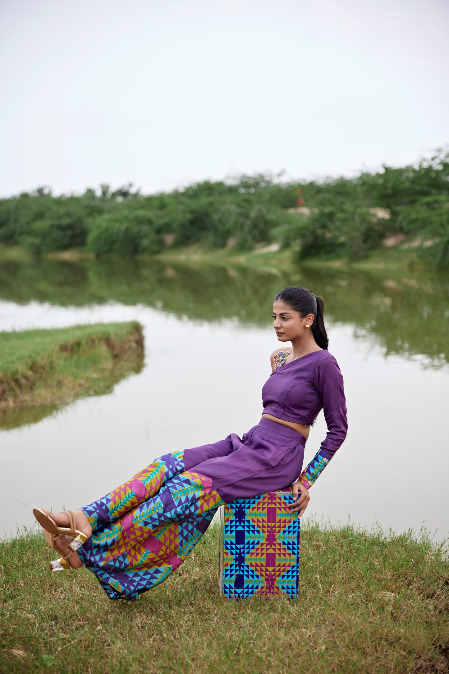 PURPLE CO-ORD SET