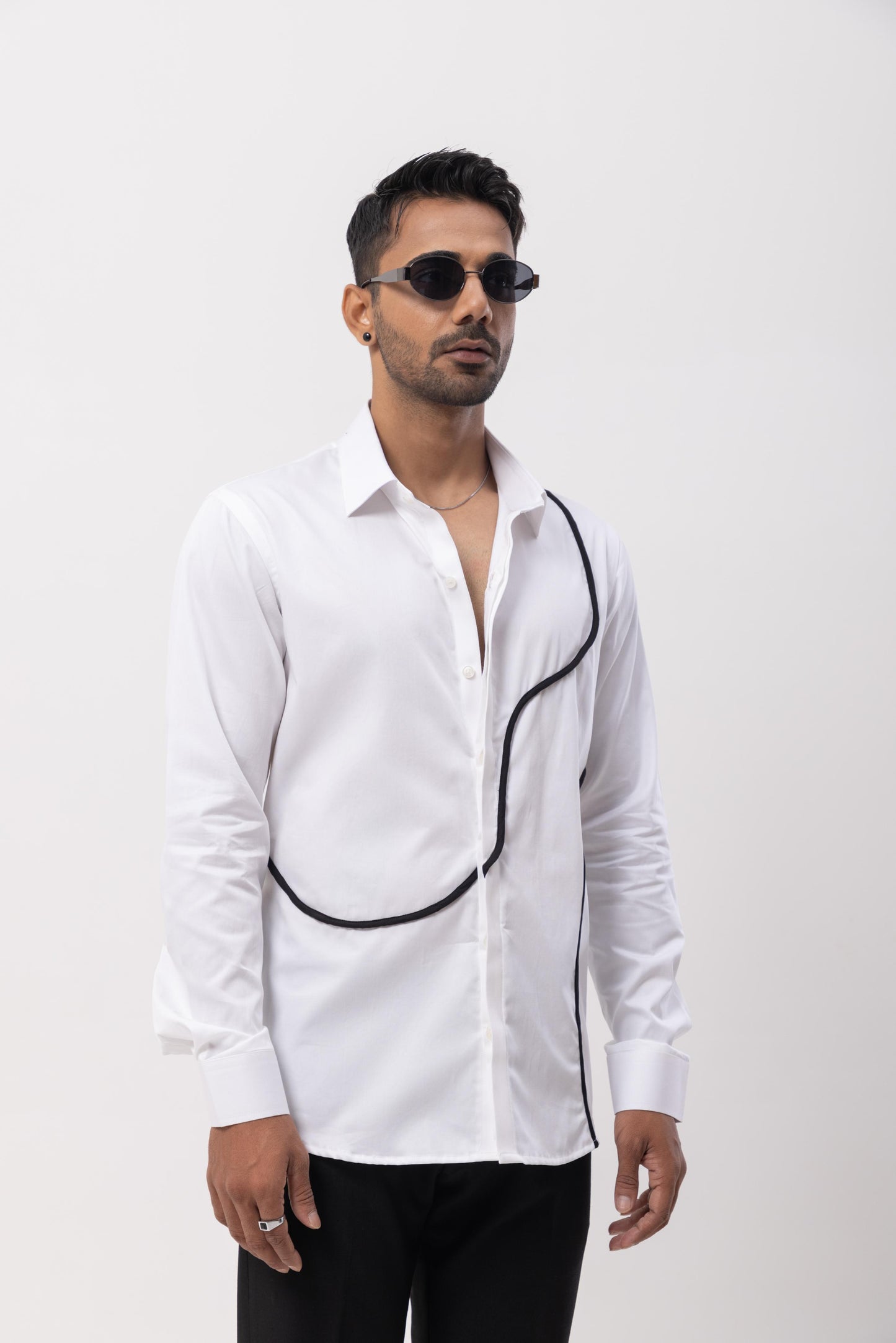 CORD - HAND EMBROIDERED DESIGNER SHIRT