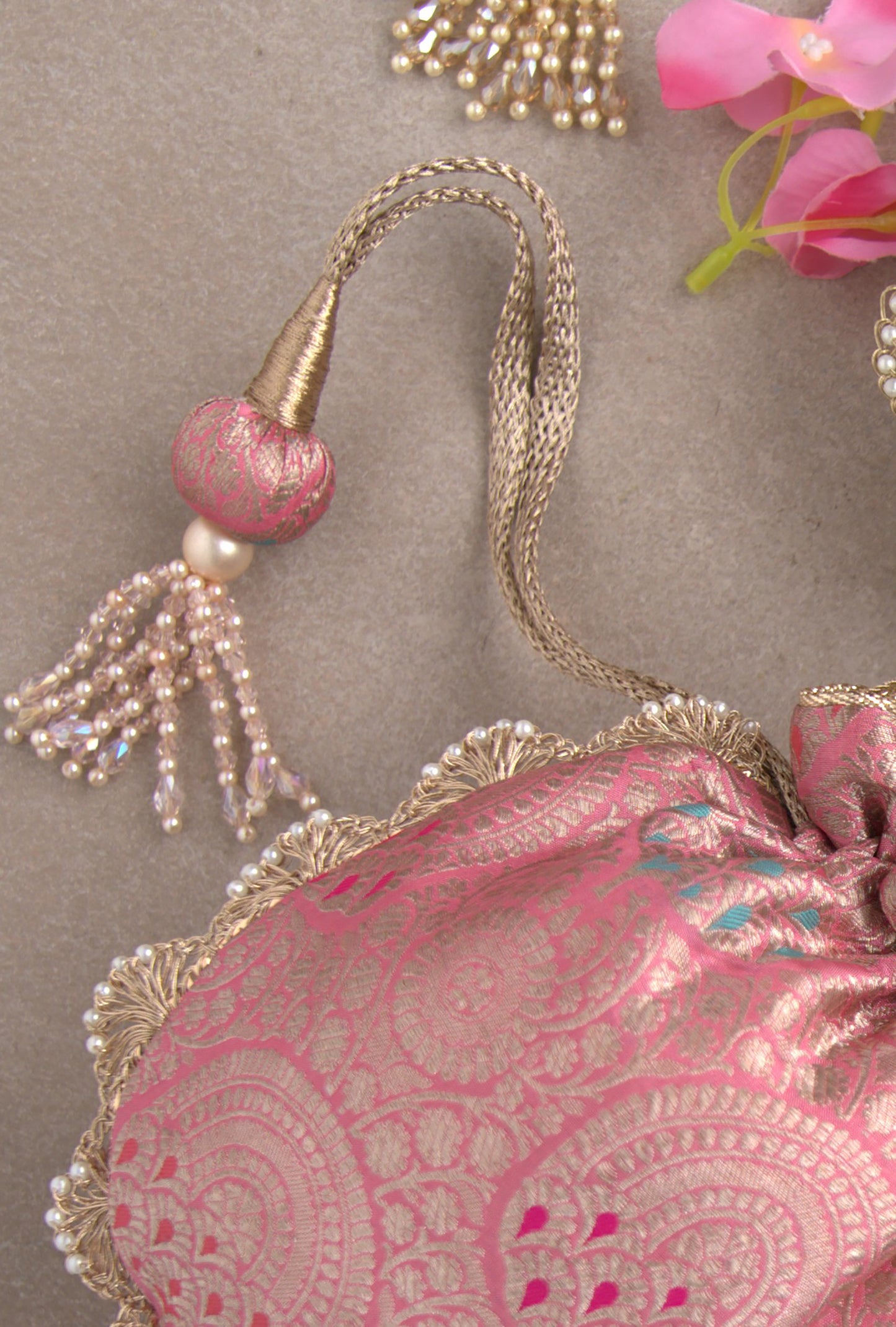 KASHI PURE BANARASI SILK POTLI