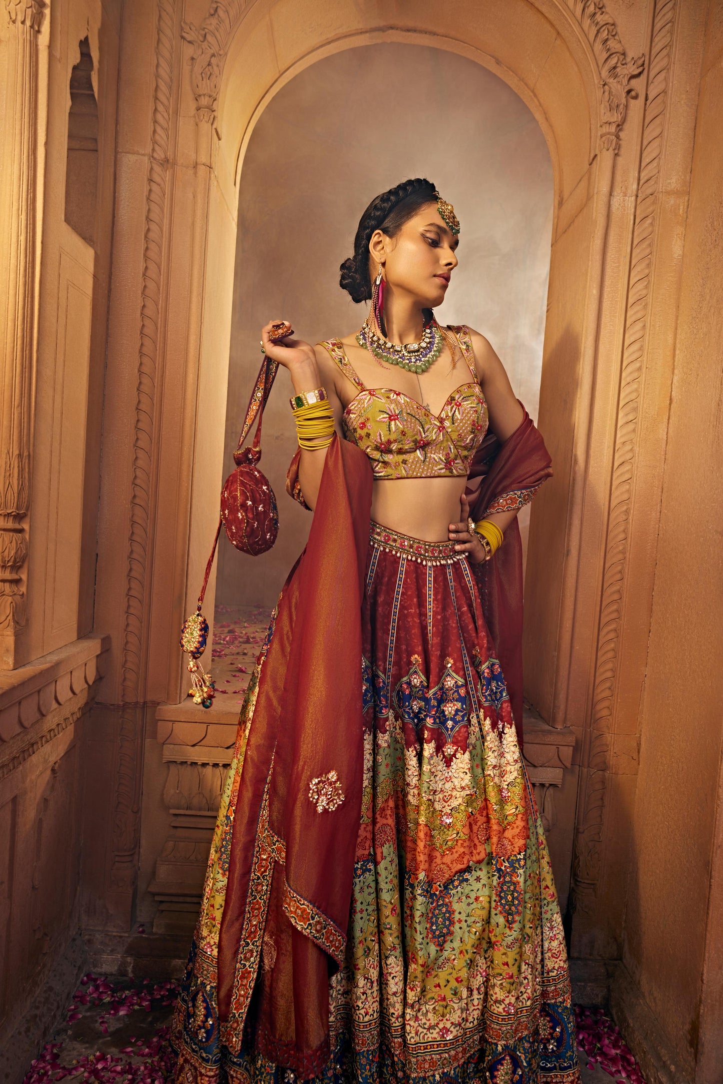 MEHVISH LEHENGA SET